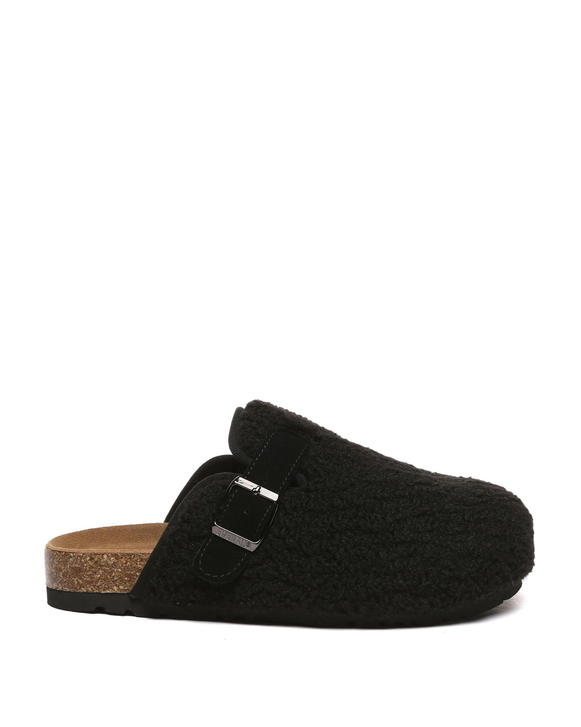 1 Everau Womens Greta Slides BLACK, 1 of 5