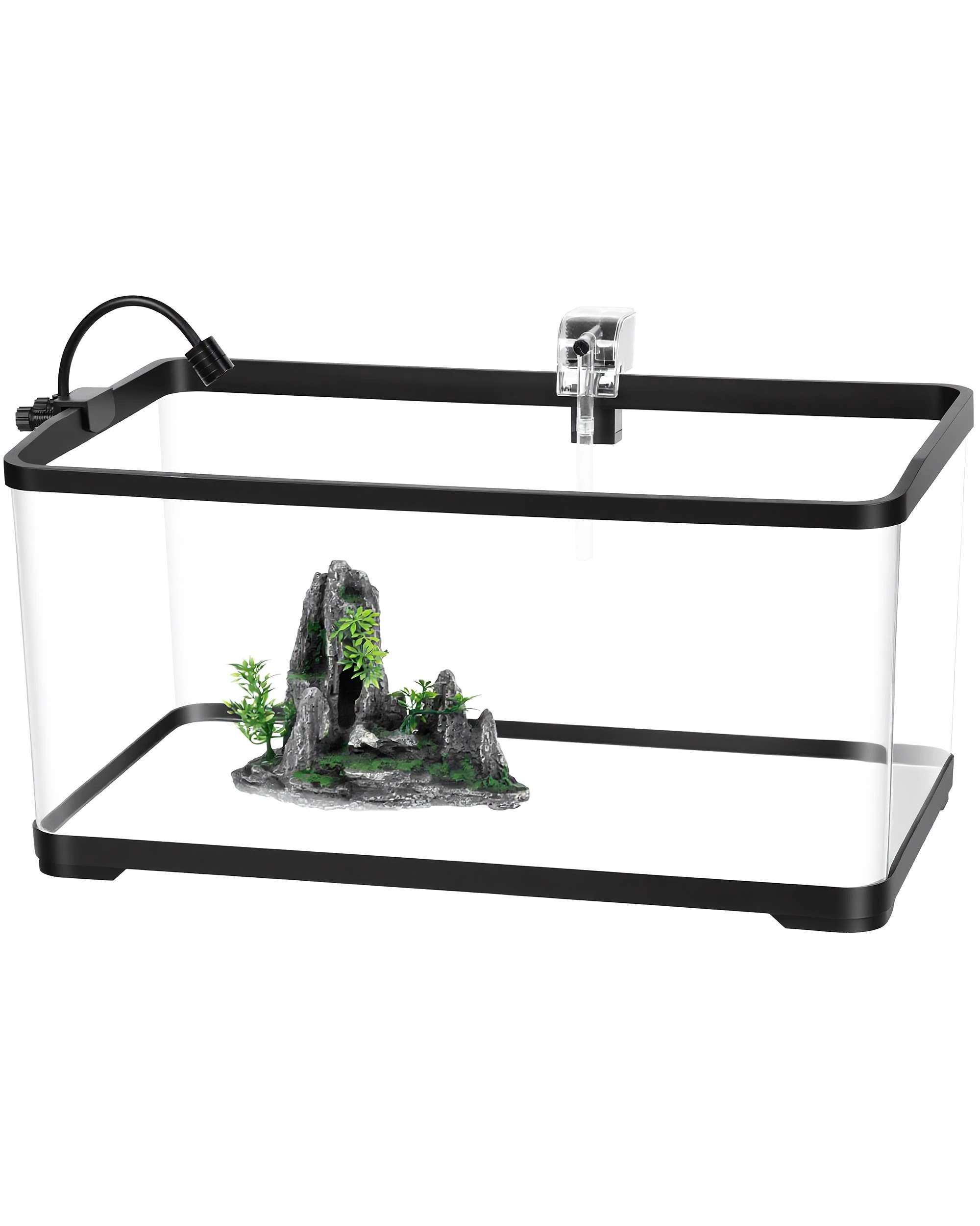 7 Advwin 50L Fish Tank Aquarium Kit with Light, 7 of 8