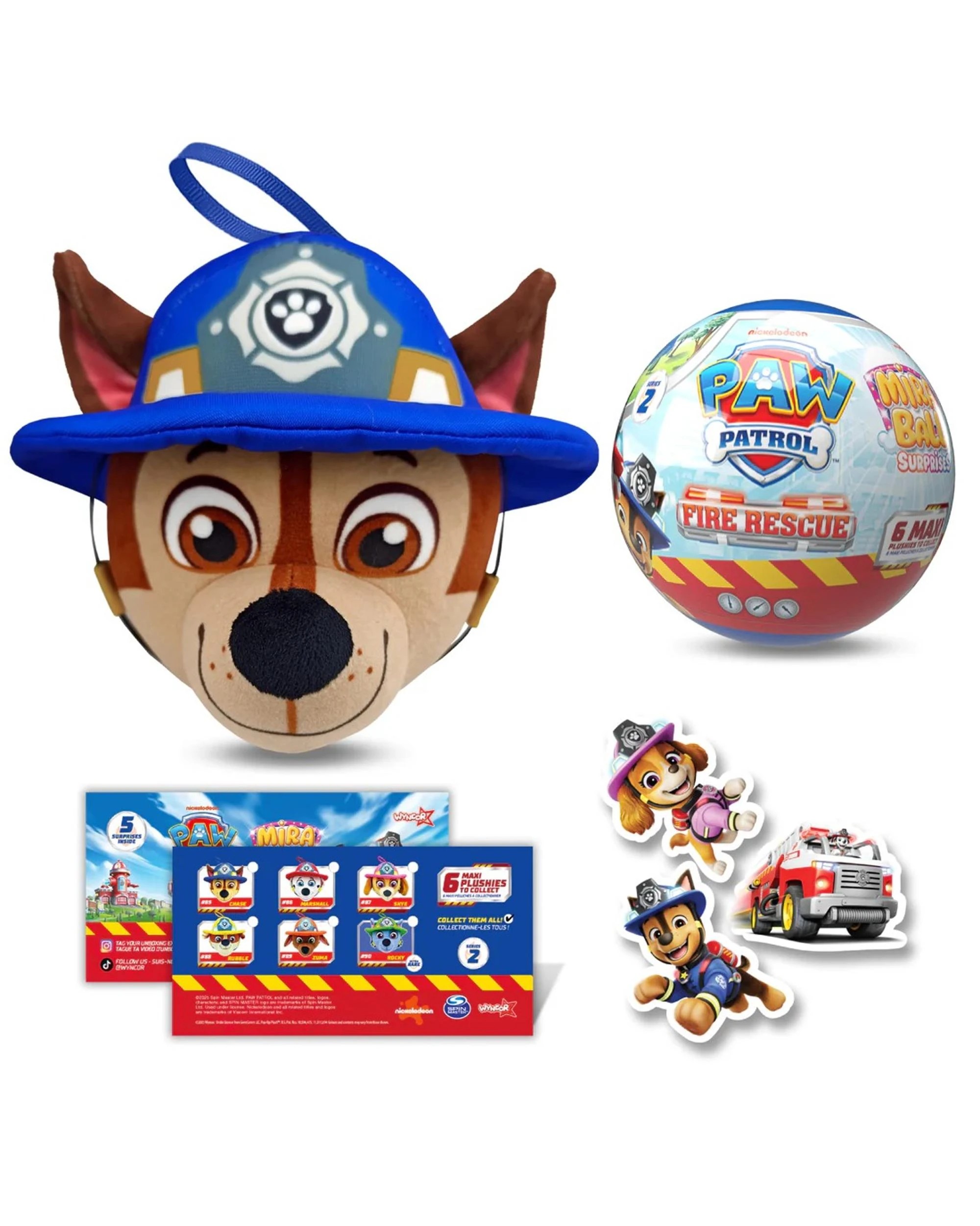 7 Miraball Surprises Paw Patrol Plush Blind Ball, 7 of 7