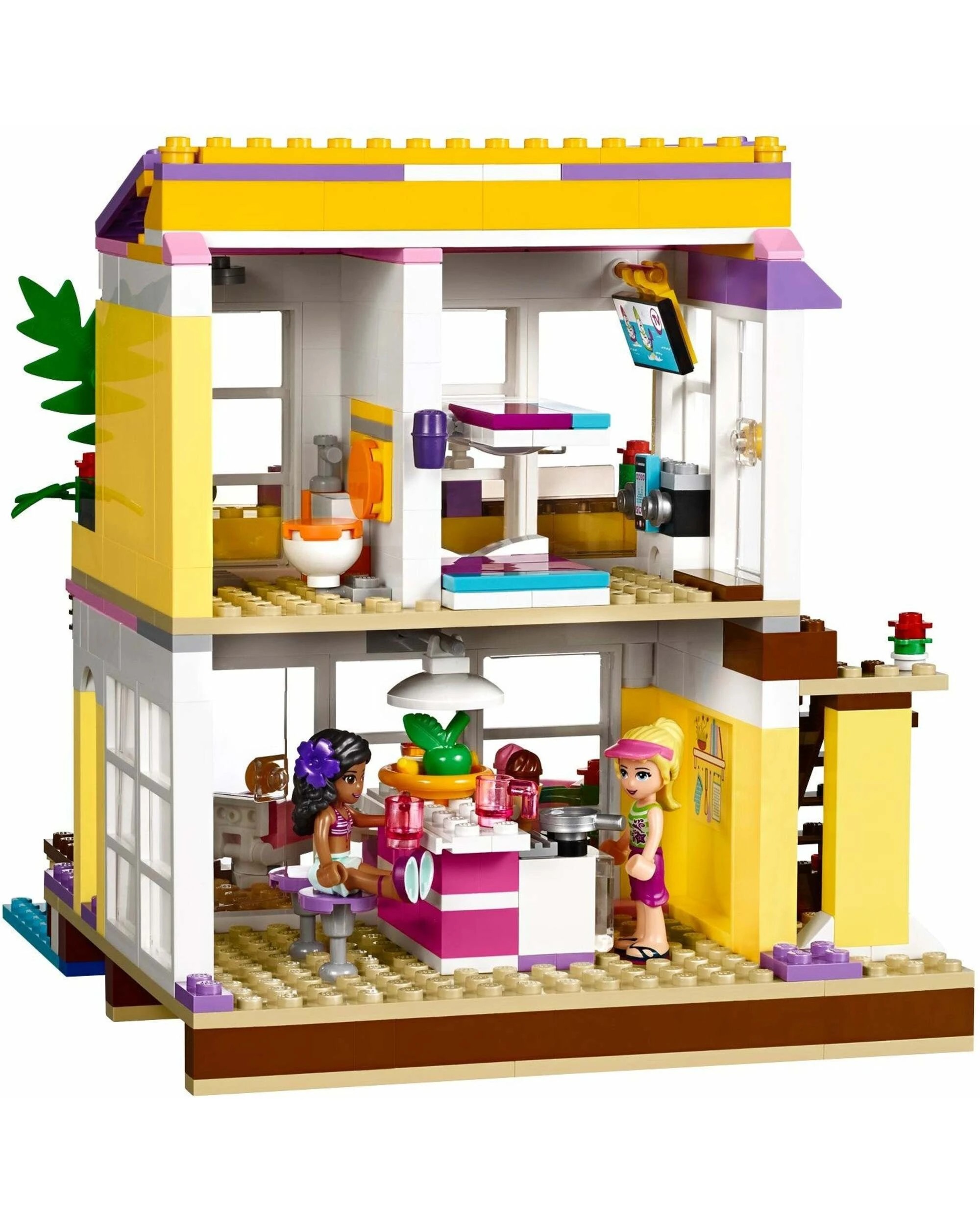 3 LEGO 41037 Stephanie's Beach House: Seaside Fun!, 3 of 5