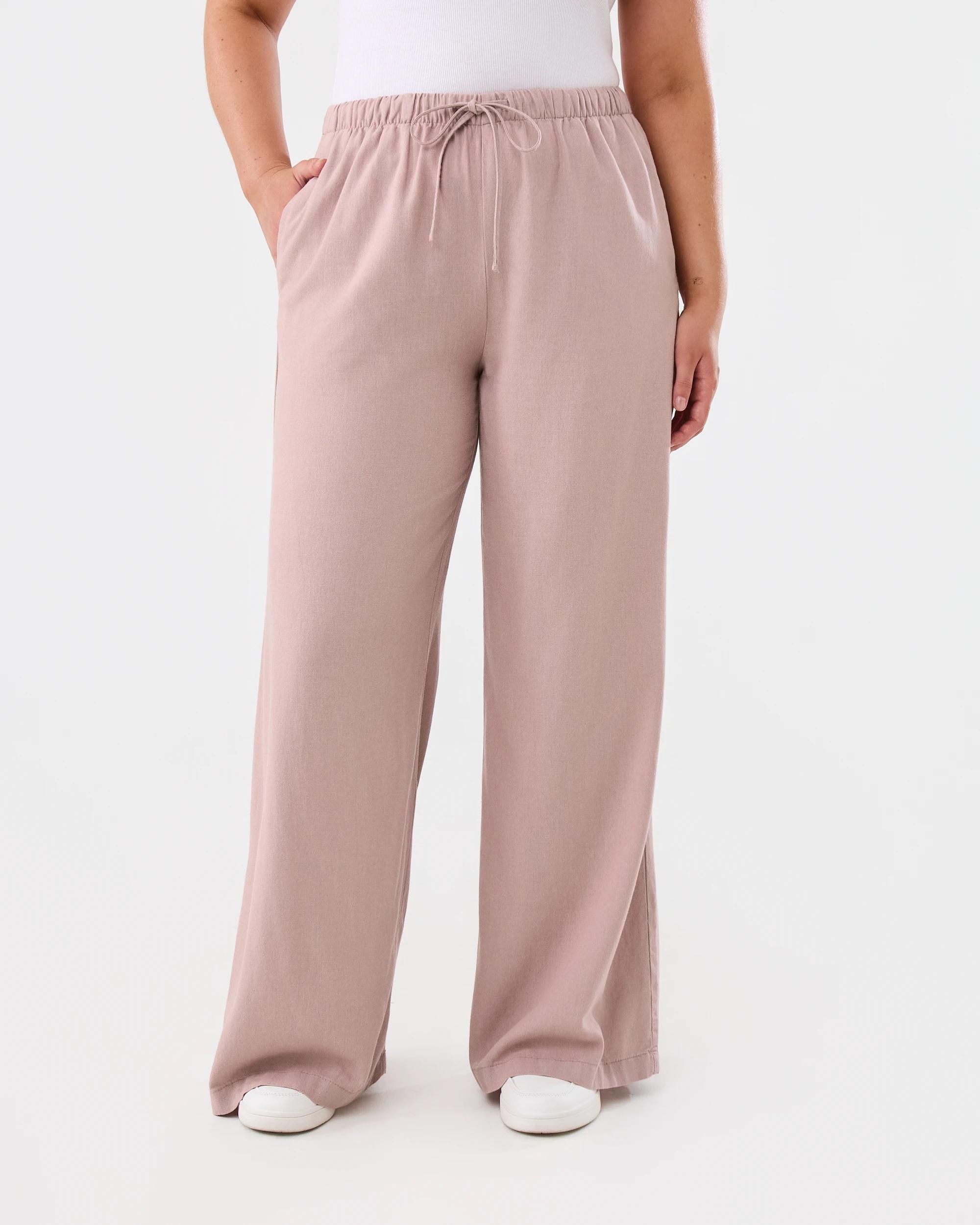 1 Wide Full Length Pants Dusrospink, 1 of 5