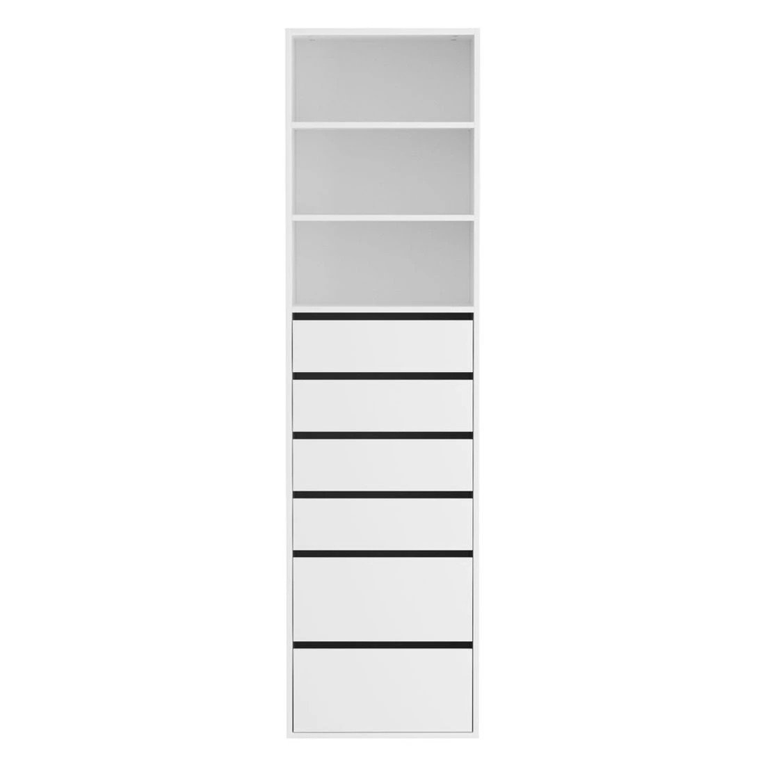 5 Artiss 6 Chest of Drawers Tallboy Cabinet - White, 5 of 8