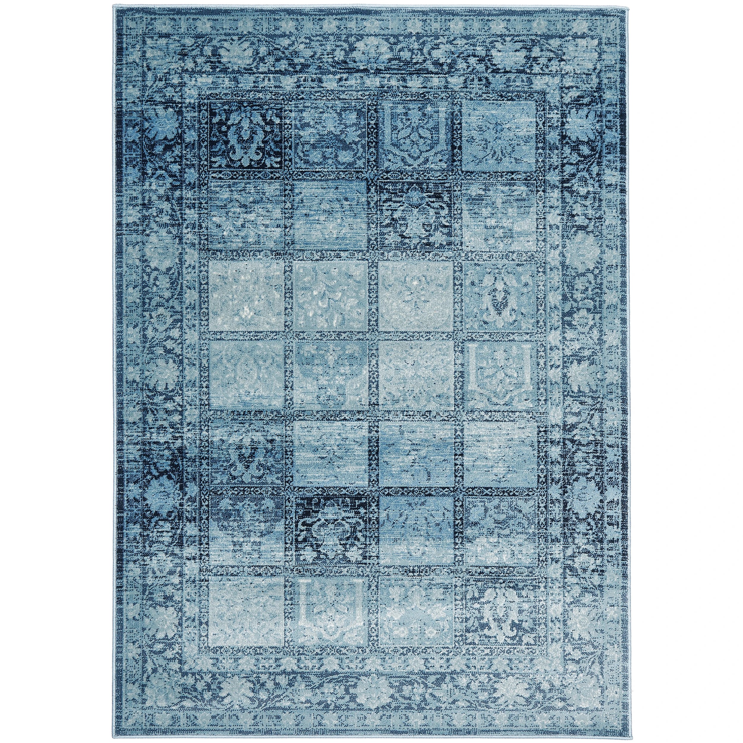 1 Common Ground Rugs Siren 6106 230x160cm - Medium Indoor Floor Rug - Blue, 1 of 6