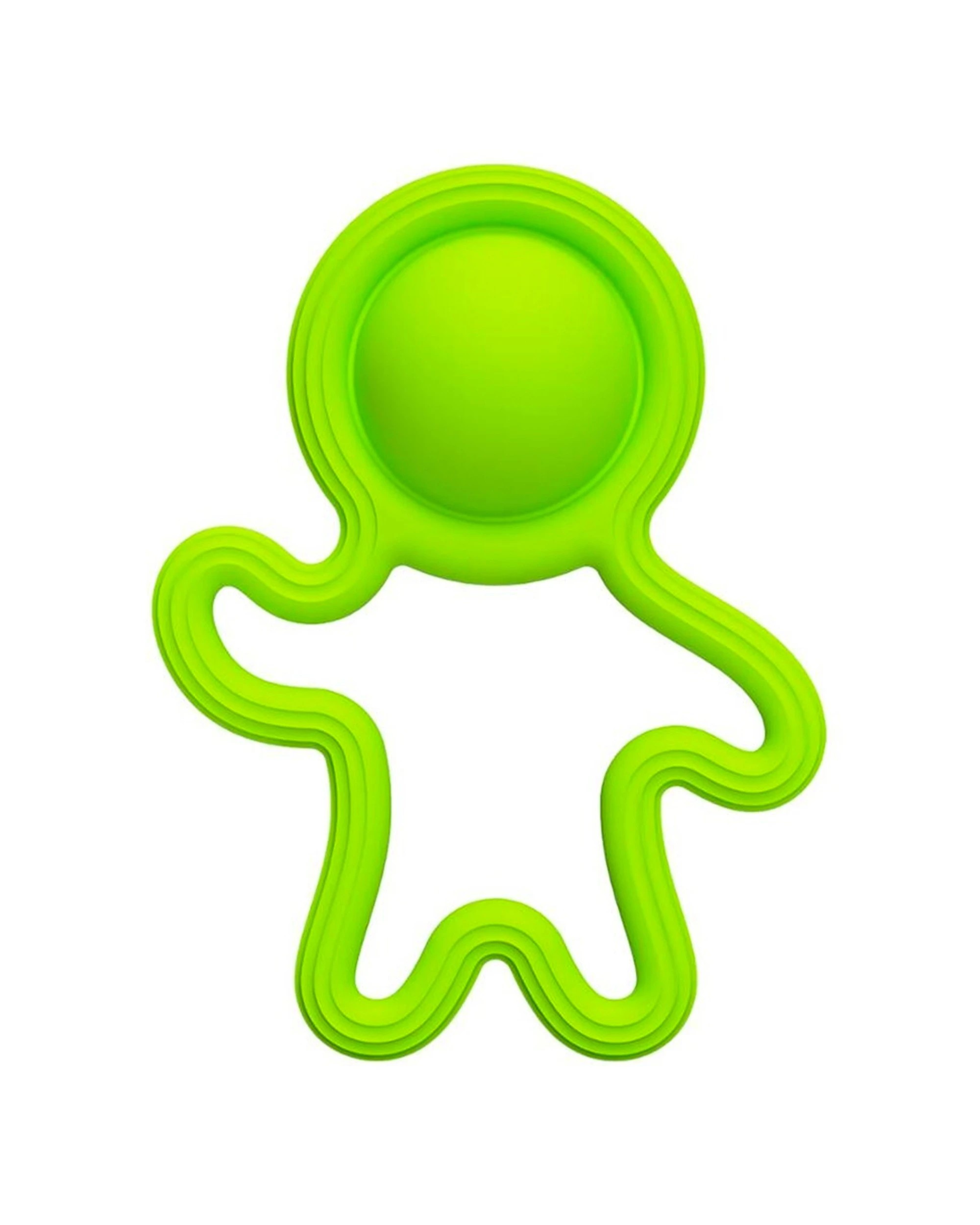 1 Fat Brain Toy Co. Lil Dimpl Newborn Baby Toddler Silicone Teether Toy - Multi, 1 of 3