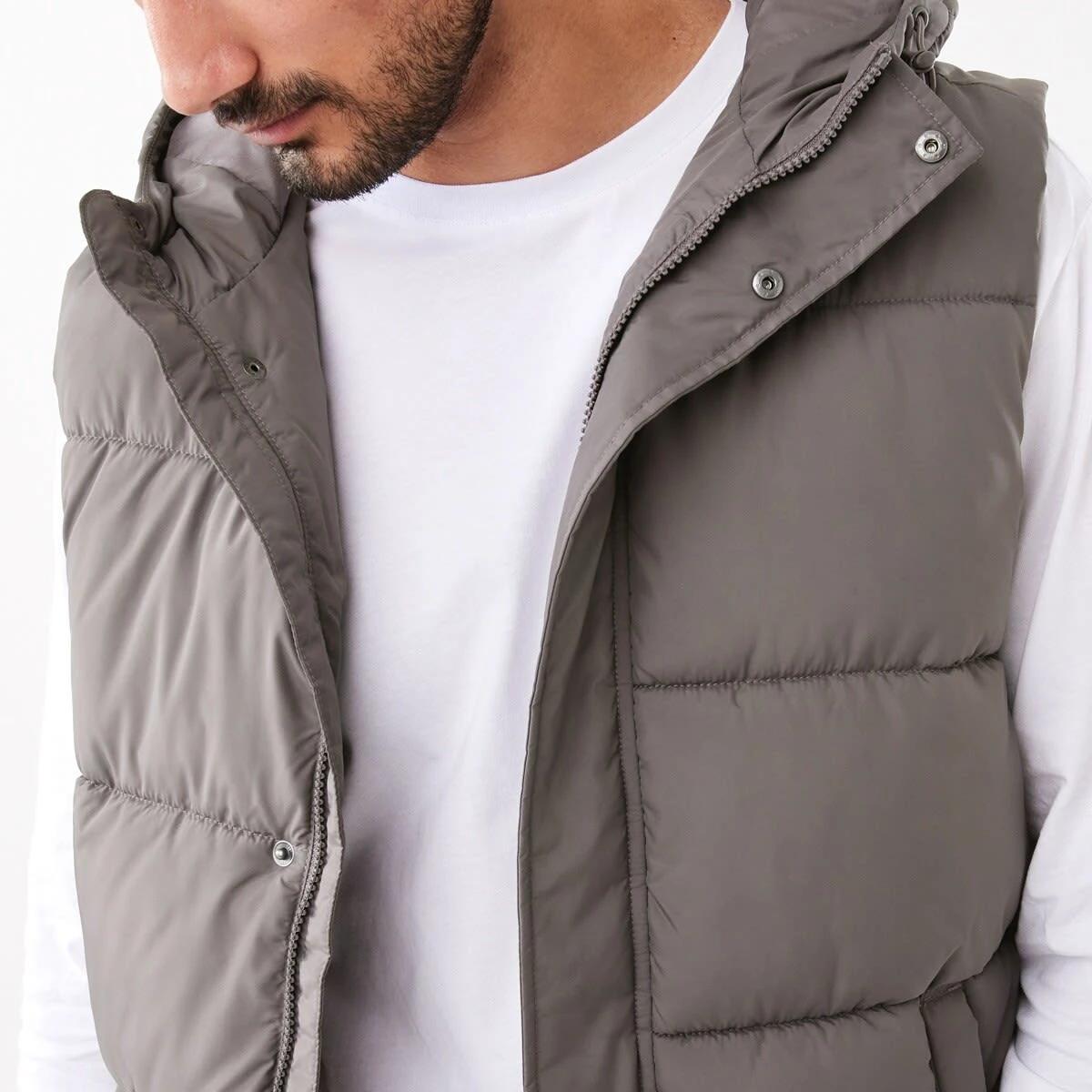 6 Hooded Puffer Vest Brn Eagle, 6 of 9