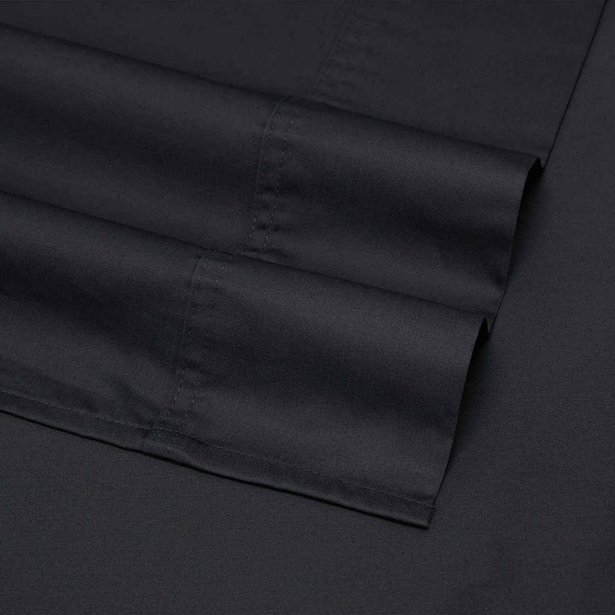 4 500 Thread Count Cotton Sheet Set - Queen Bed, Anthracite, 4 of 6