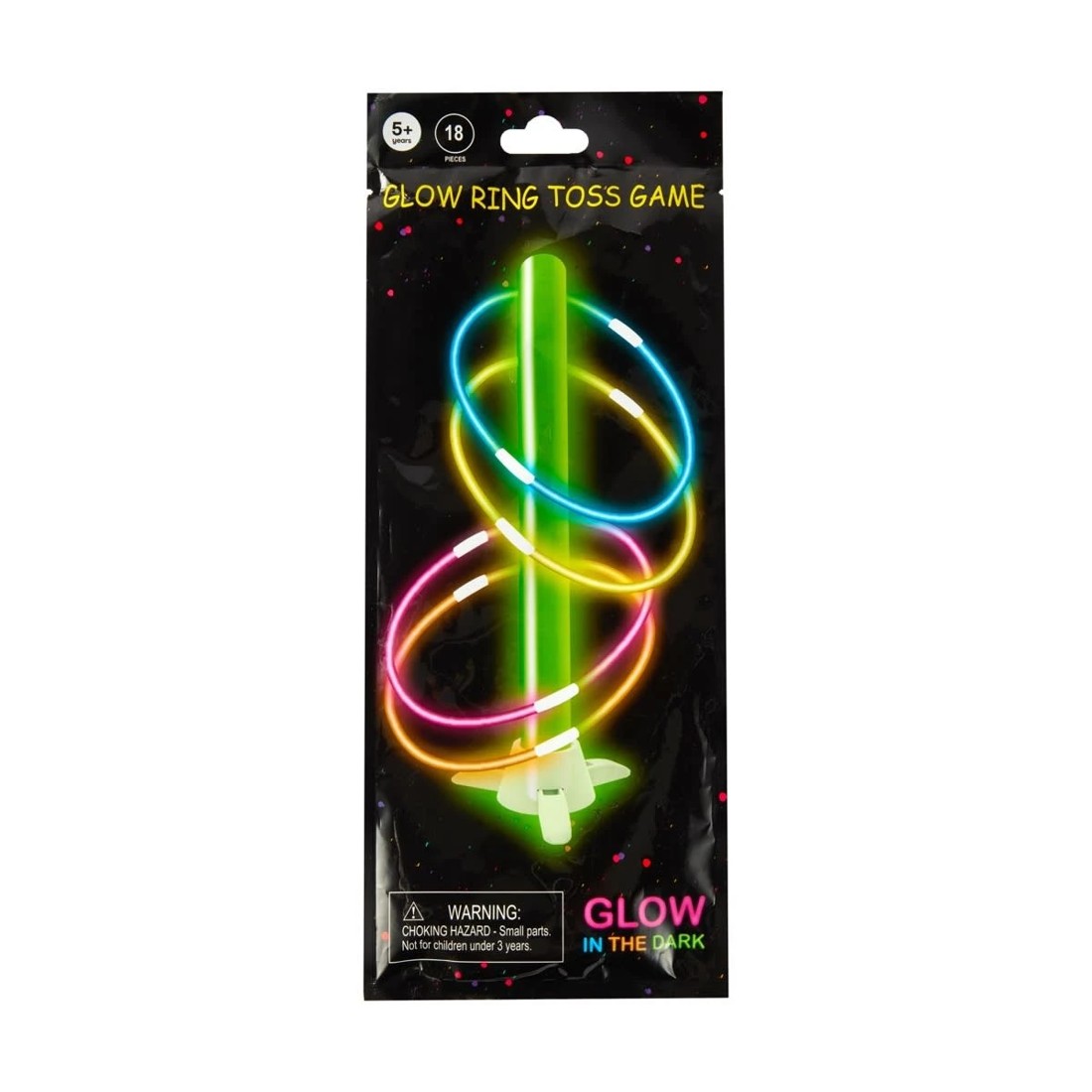 1 18 Piece Glow Ring Toss Game, 1 of 5