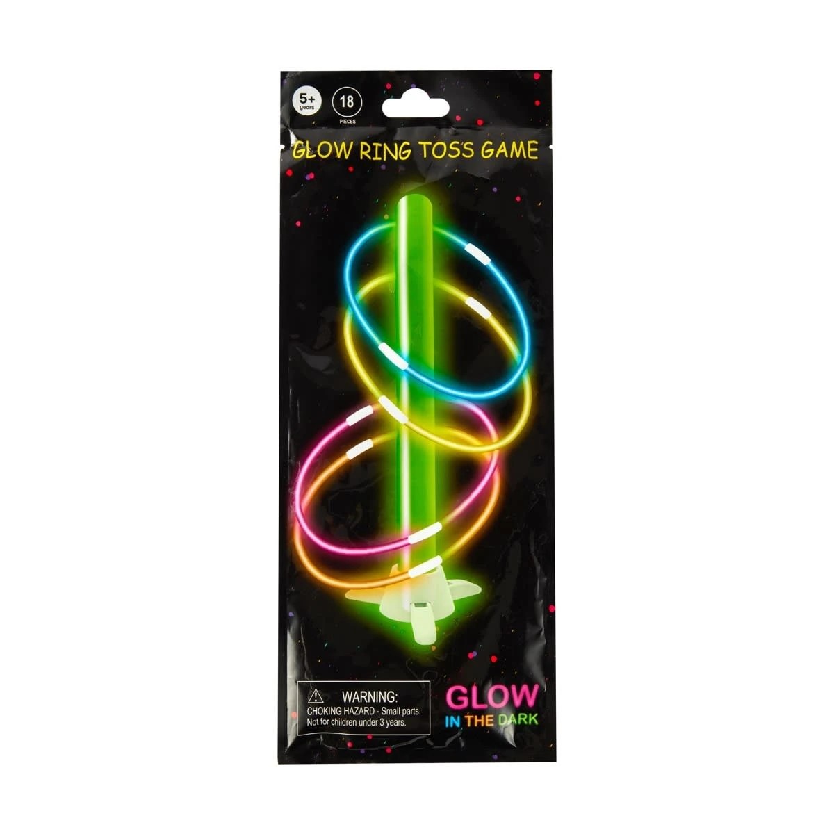 1 18 Piece Glow Ring Toss Game, 1 of 5