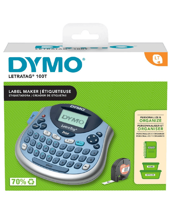 DYMO LetraTag 100 Tabletop Labeller Blue