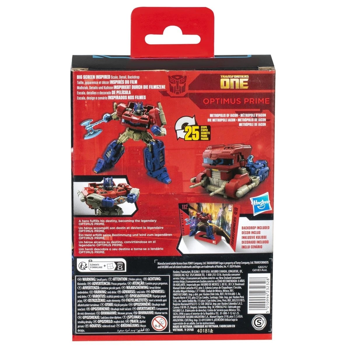 3 11.5cm Transformers One Studio Series 112 Optimus Prime Action Figure, 3 of 3