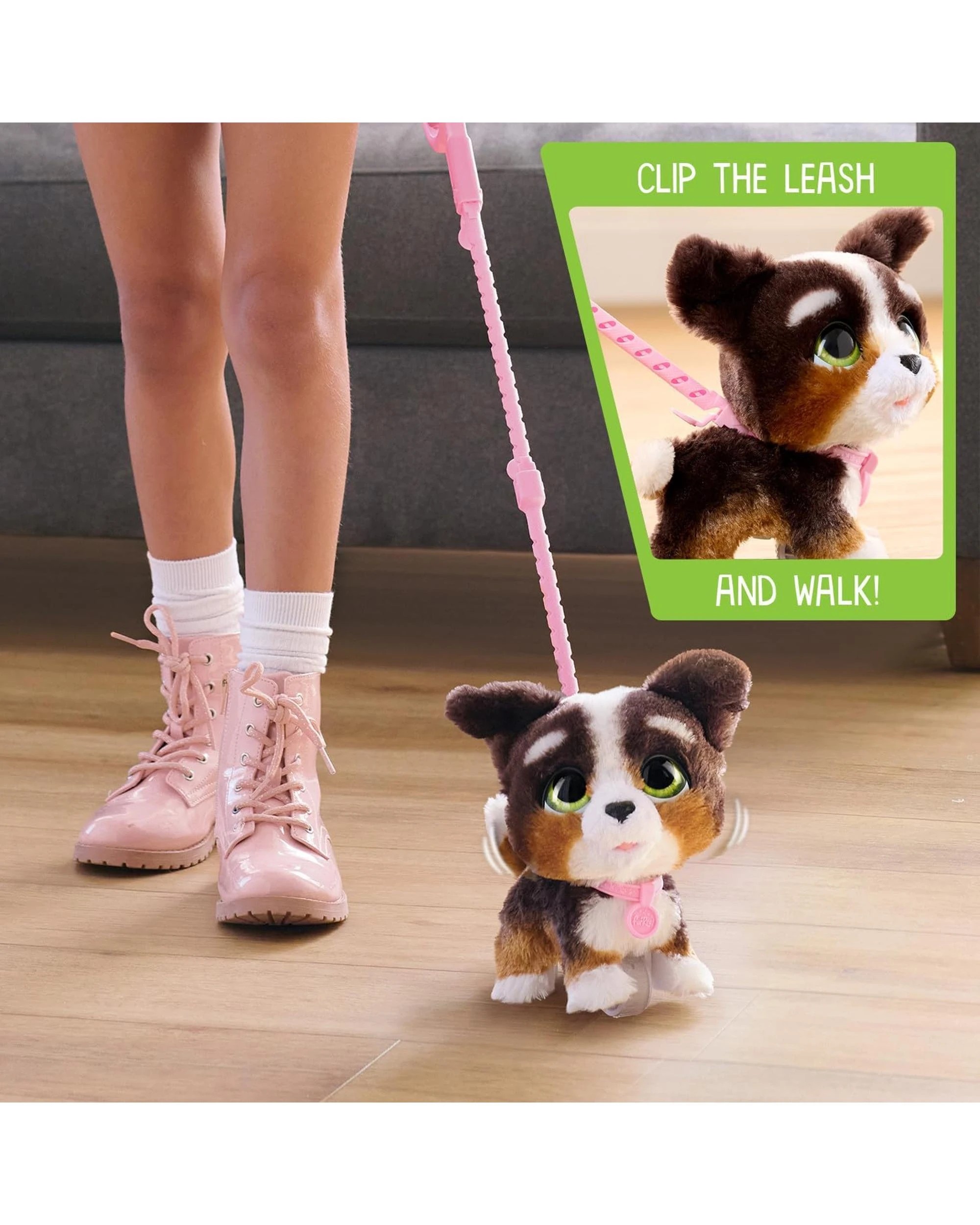 3 FurReal Walk-A-Lots Bernedoodle, 3 of 7