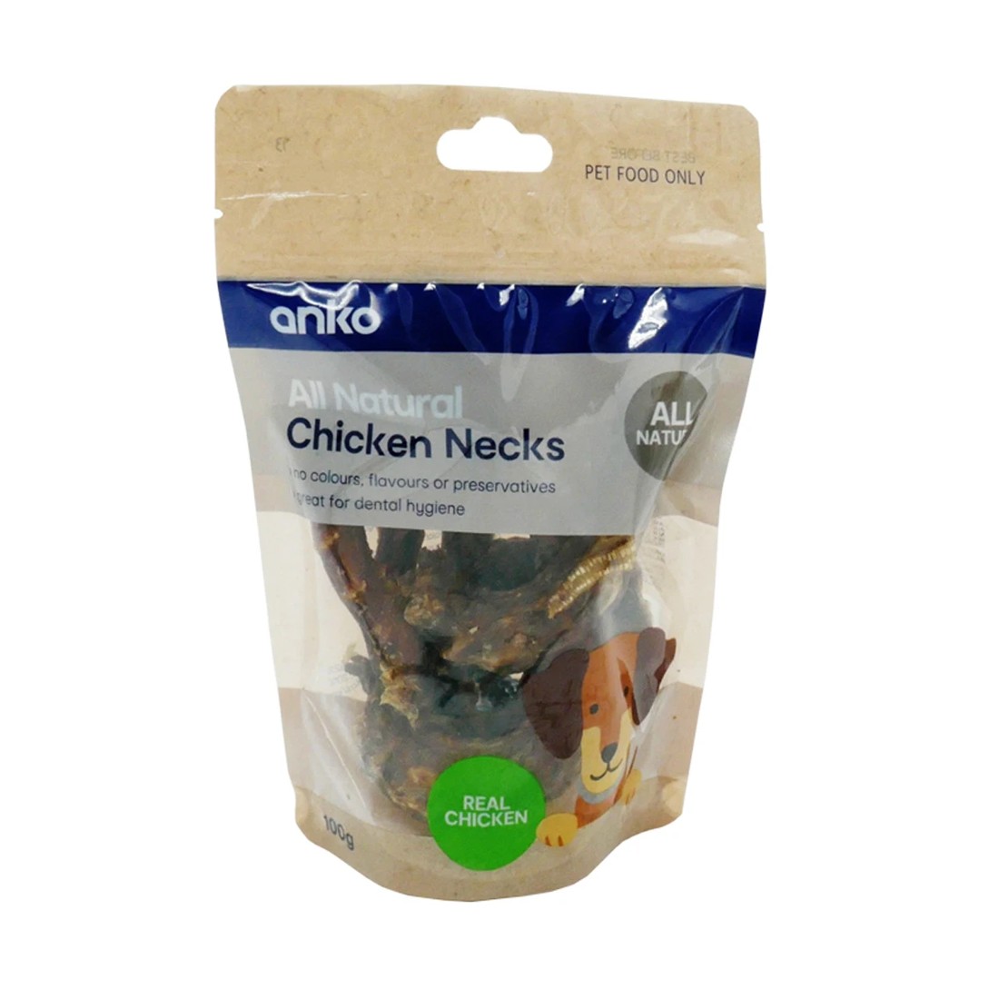 1 Pet Treat Chicken Neck, 1 of 3