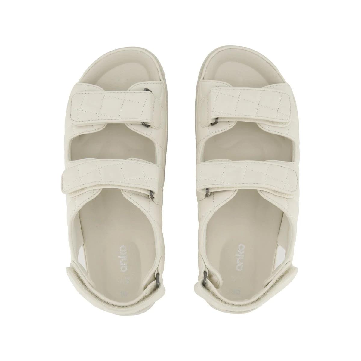 3 Triple Adjustable Sandals Ivory, 3 of 5