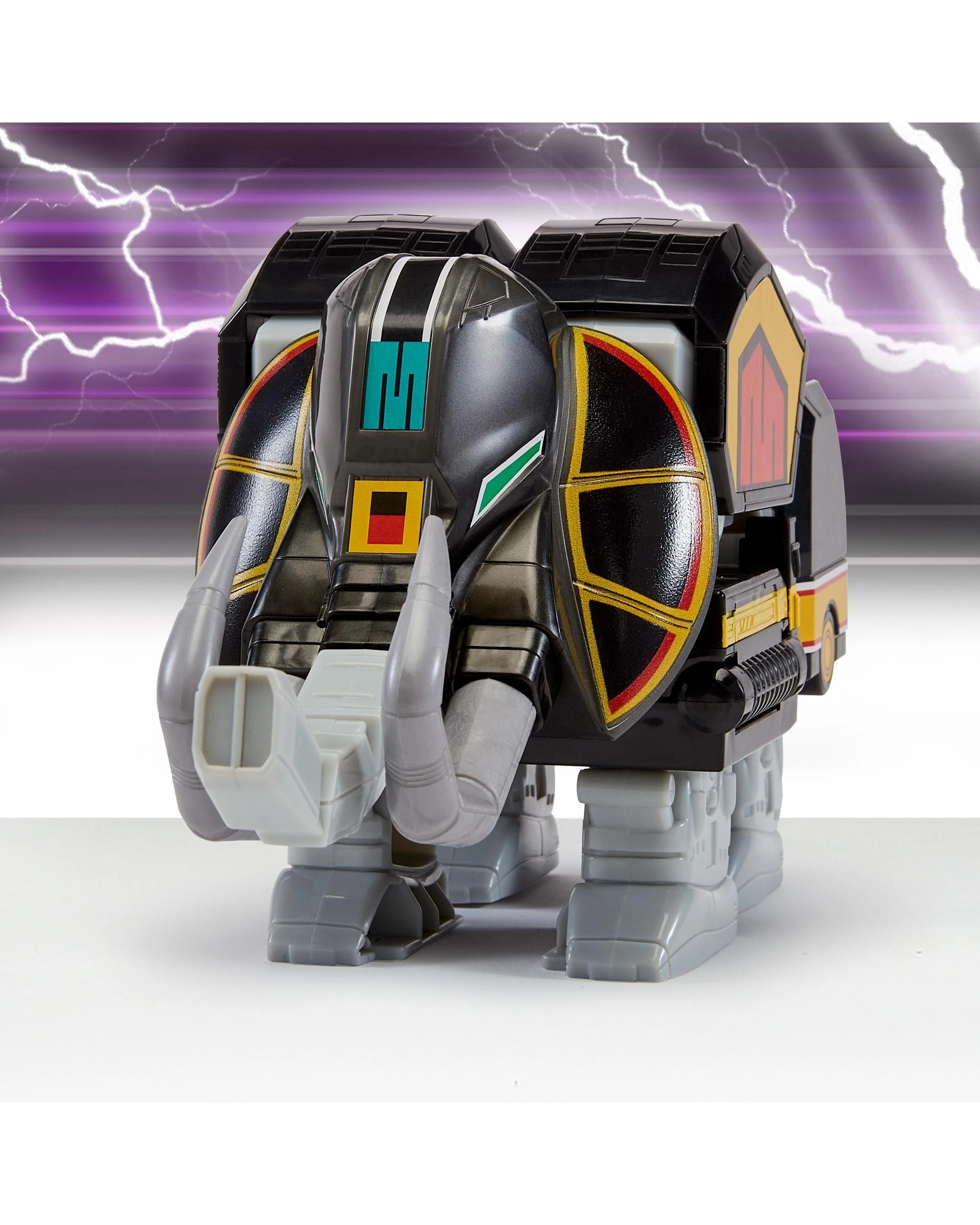 7 Mighty Morphin Power Rangers Re-Ignition Combinable Dinozord Mastodon Toy, 7 of 10