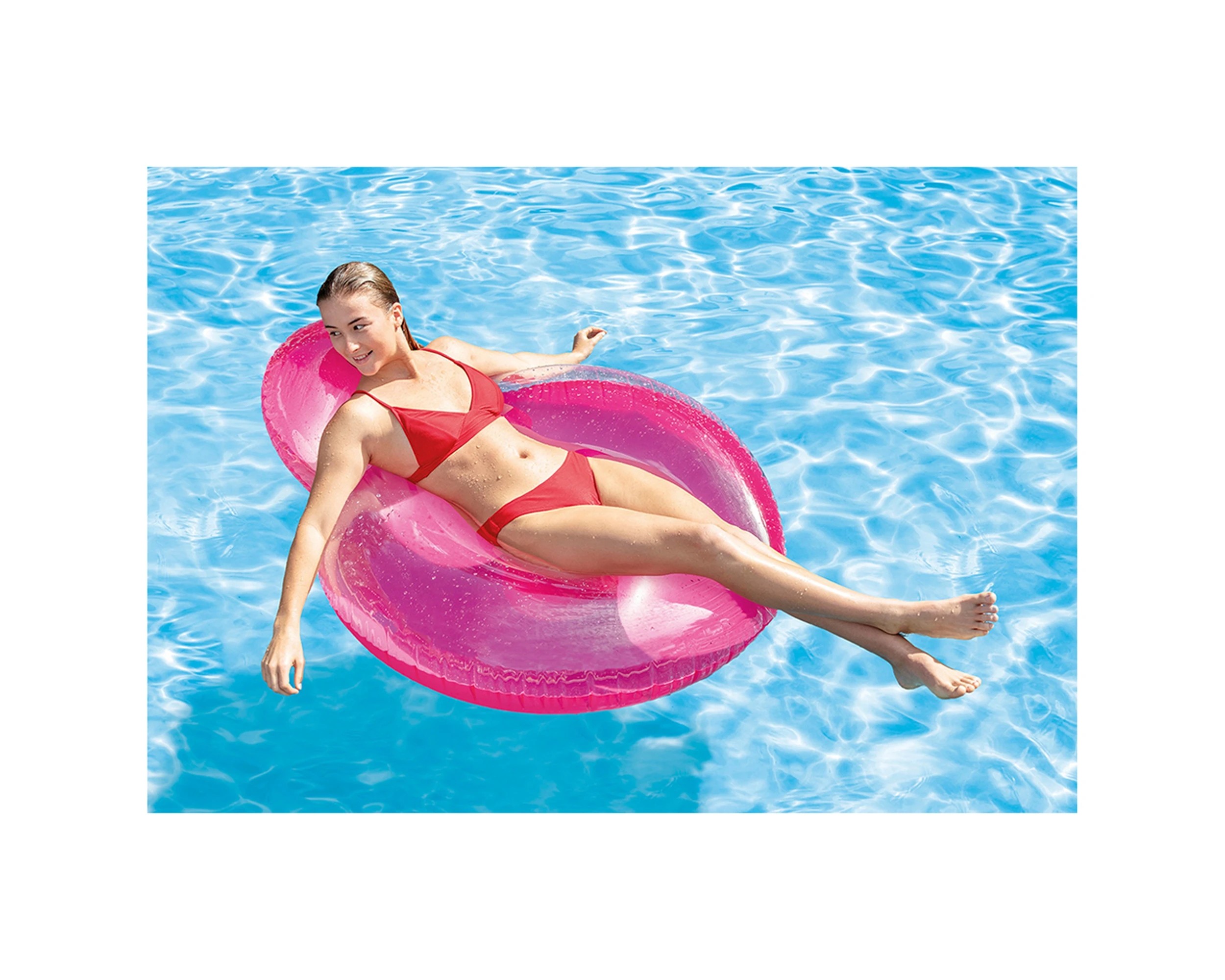 5 Intex Pillow-Back Lounges Inflatable Kids Floats 14Y Dual Air - Assorted, 5 of 5