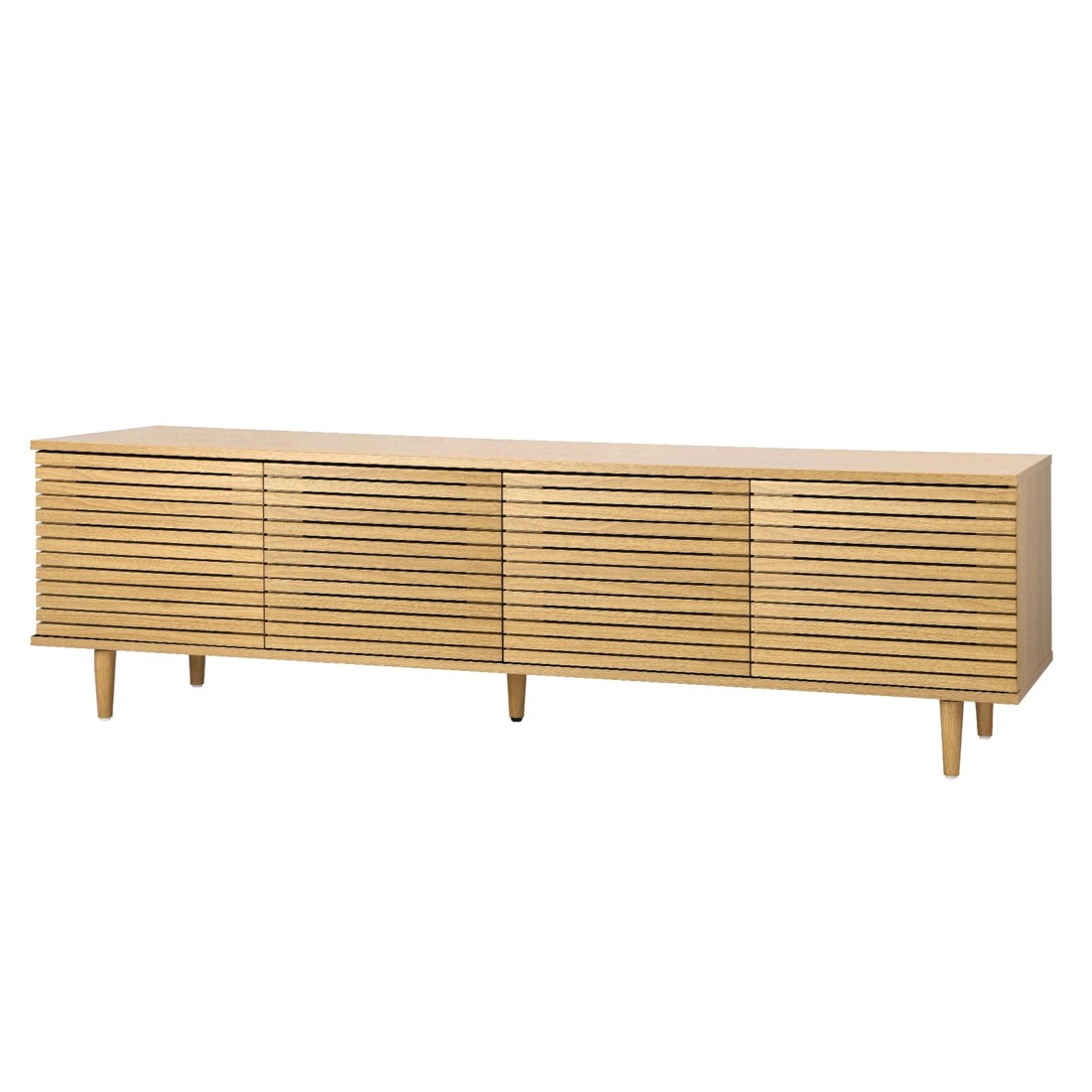 1 Oikiture Tv Cabinet Entertainment Unit 160cm
 - Natural, 1 of 10