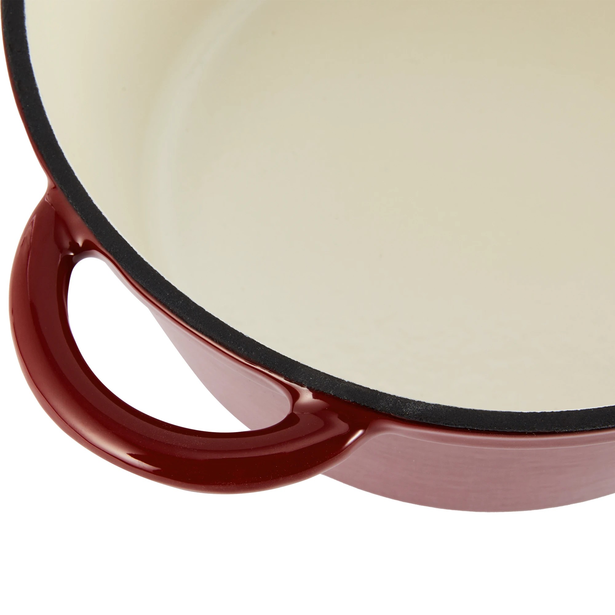 3 4L Red Cast Iron Casserole, 3 of 6