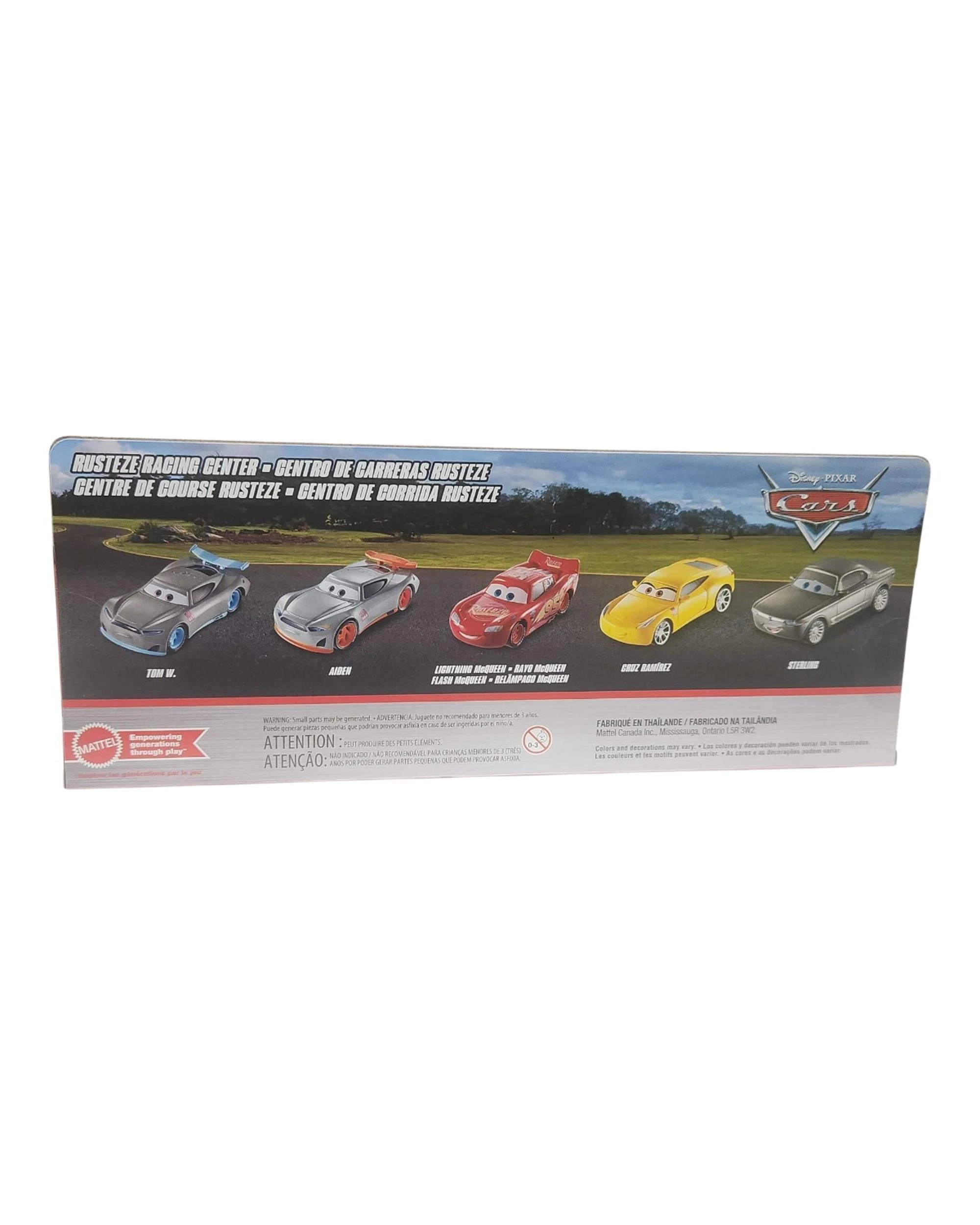 4 Disney Pixar Cars Diecast 5-Pack Rusteze Racing Center, 4 of 4
