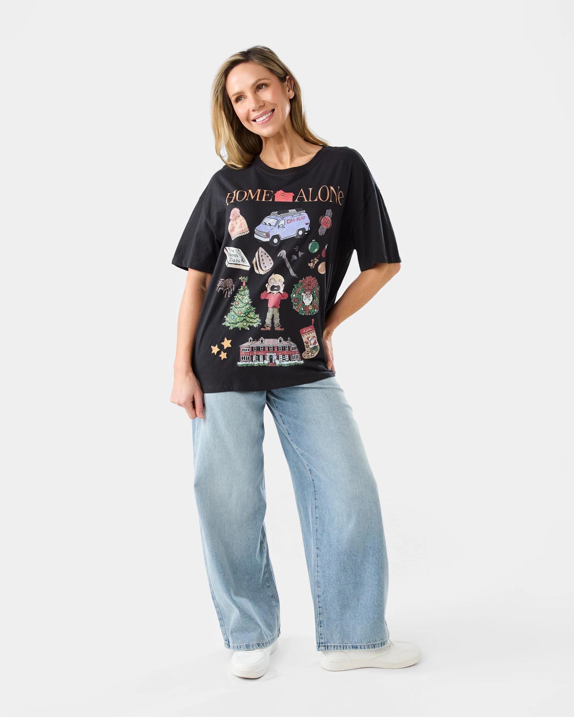 7 Home Alone License Short Sleeve T-shirt Homealonew, 7 of 7
