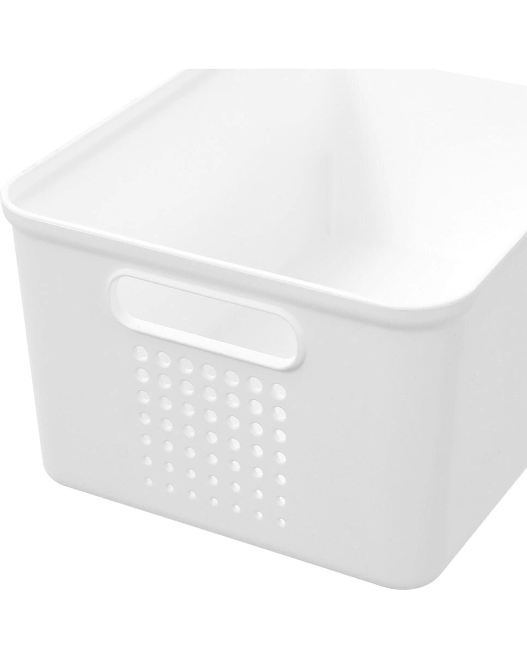 4 Boxsweden 6pc Levi Storage Basket 26x18cm 4.5L - White, 4 of 4