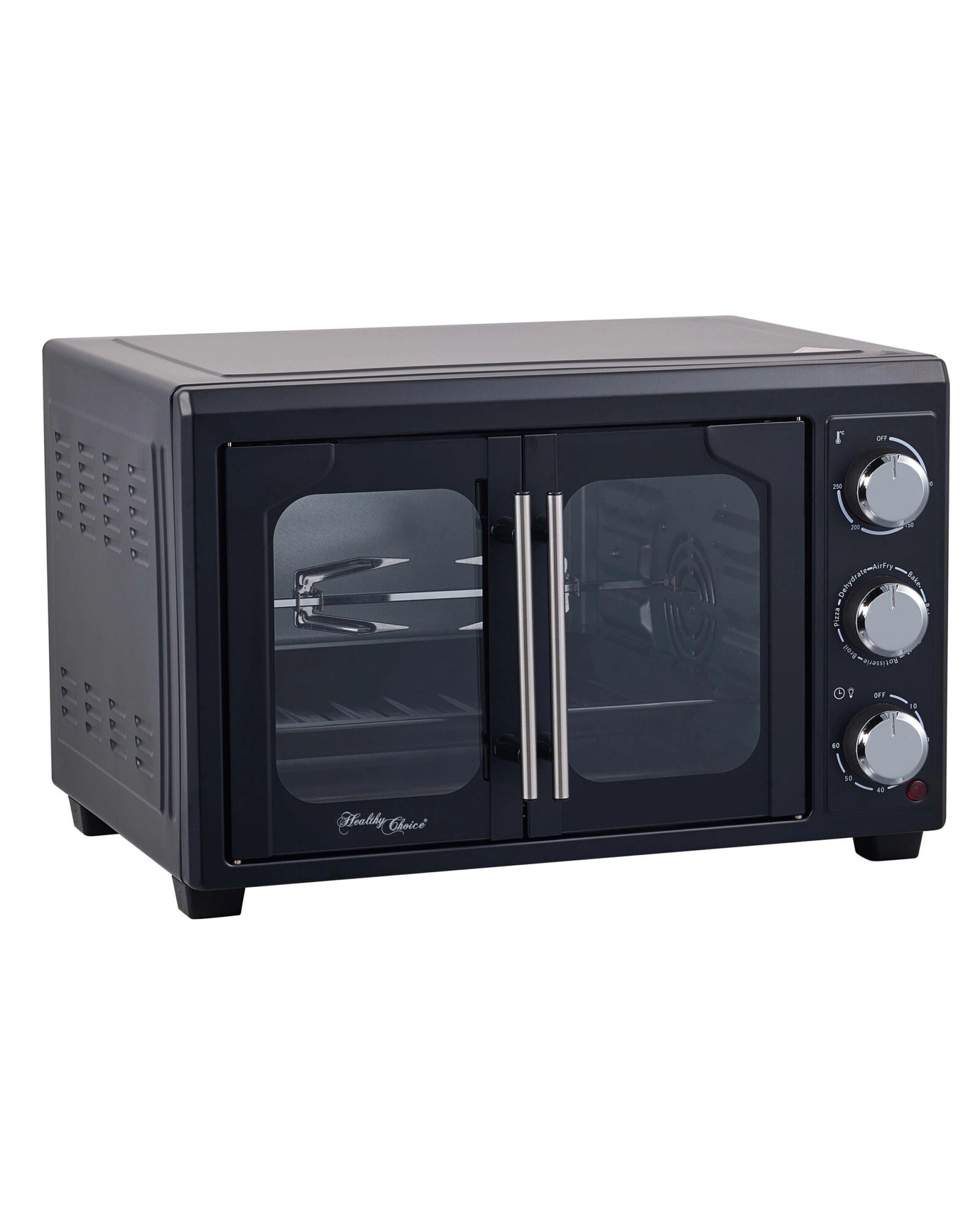 4 Healthy Choice30L Air Fryer Convection Pizza Oven w/ rotisserie 360 degree Food Rotating Option, 4 of 8