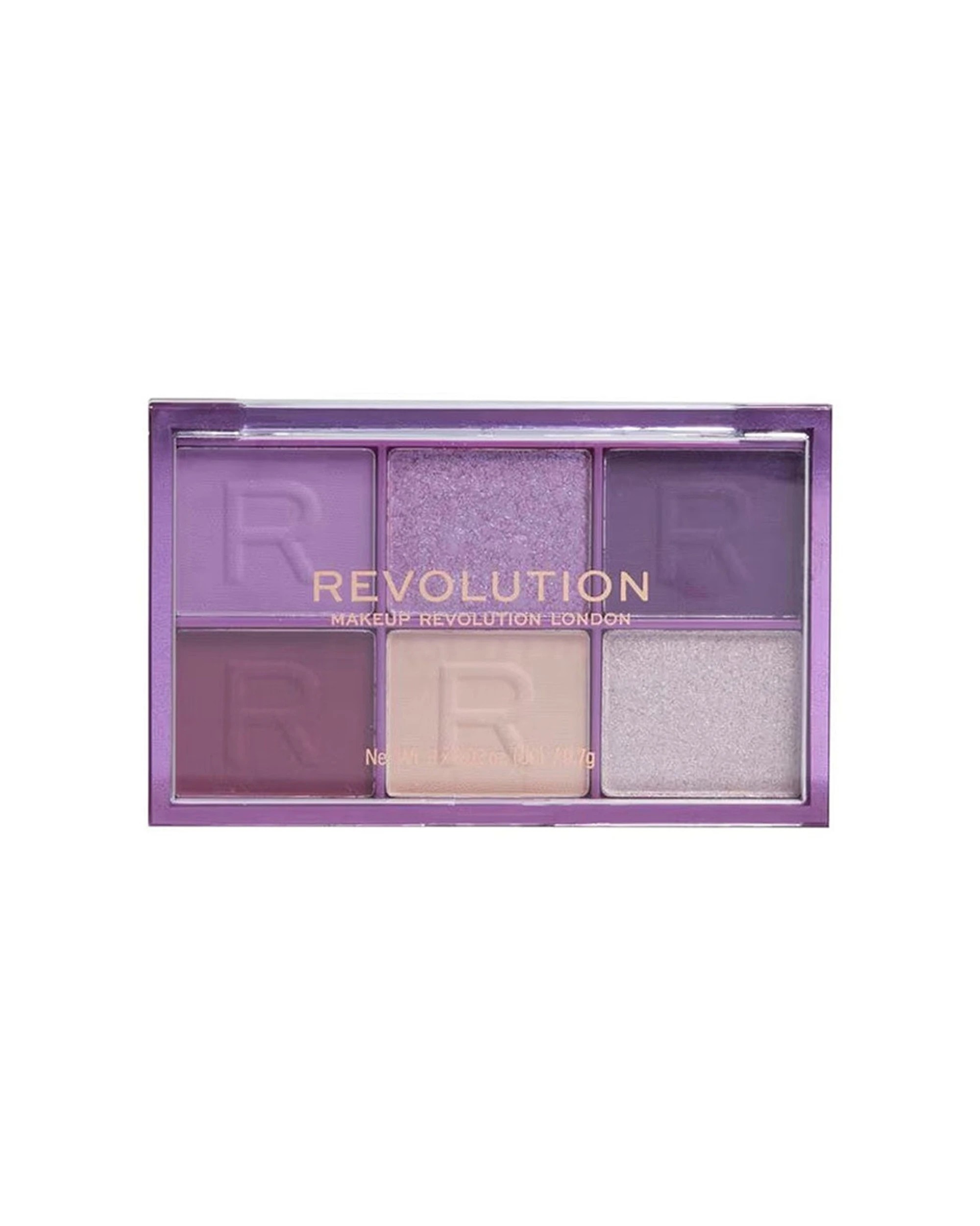 1 Revolution Beauty Mini Colour Reloaded Eye Shadow Palette Purple Please, 1 of 1