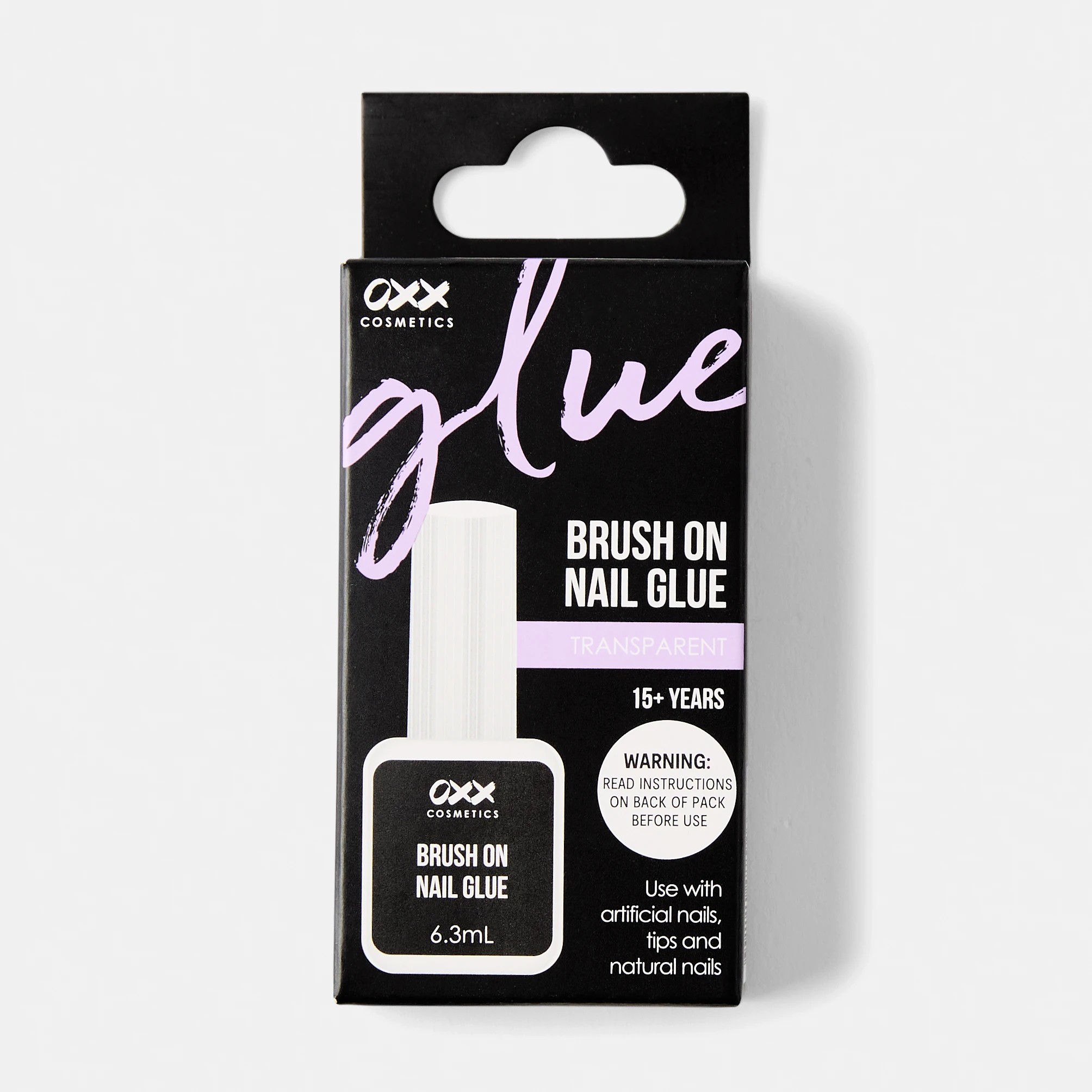 1 OXX Cosmetics Brush On Nail Glue, 1 of 3