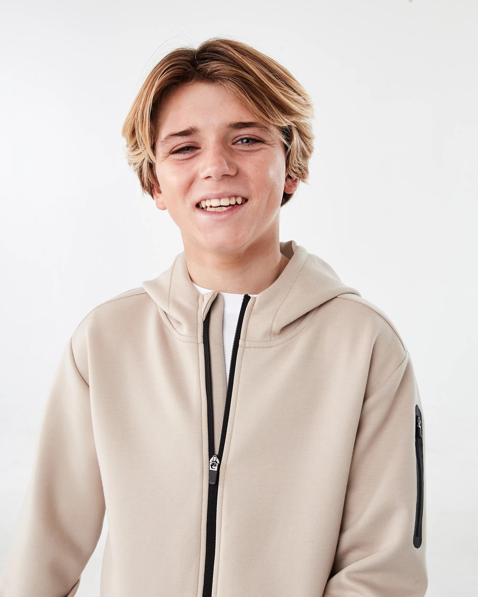 4 Active Kids Zip Through Hoodie Oxford B, 4 of 10