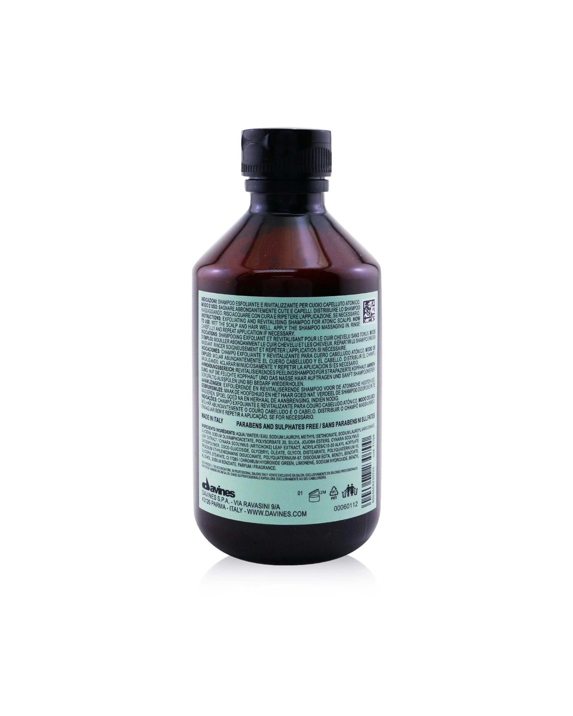 3 Davines Natural Tech Detoxifying Scrub Shampoo (For Atonic Scalp) 250ml/8.45oz, 3 of 4