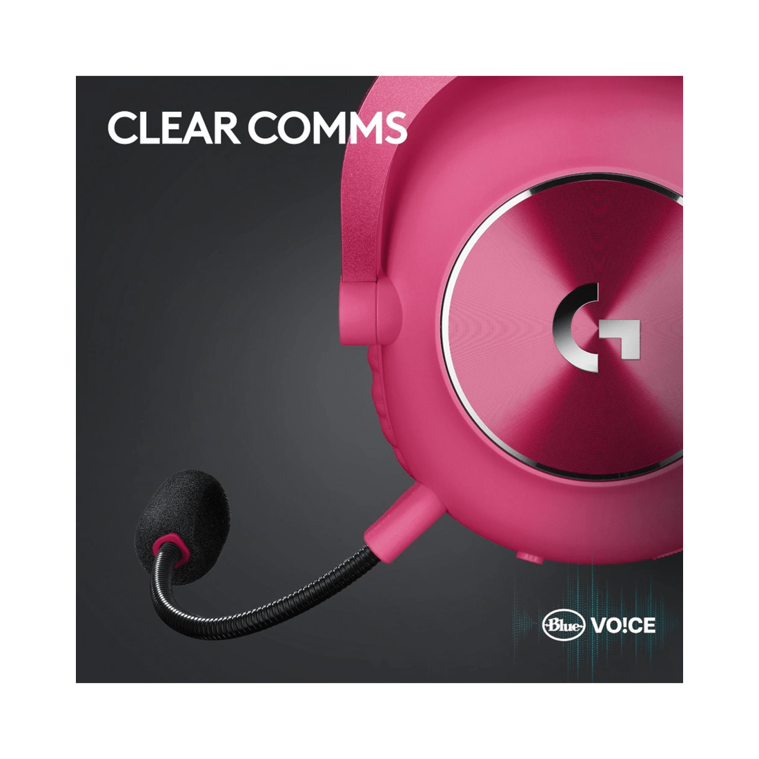 7 Logitech PRO X 2 Wireless Gaming Headset - Magenta - Pink, 7 of 9