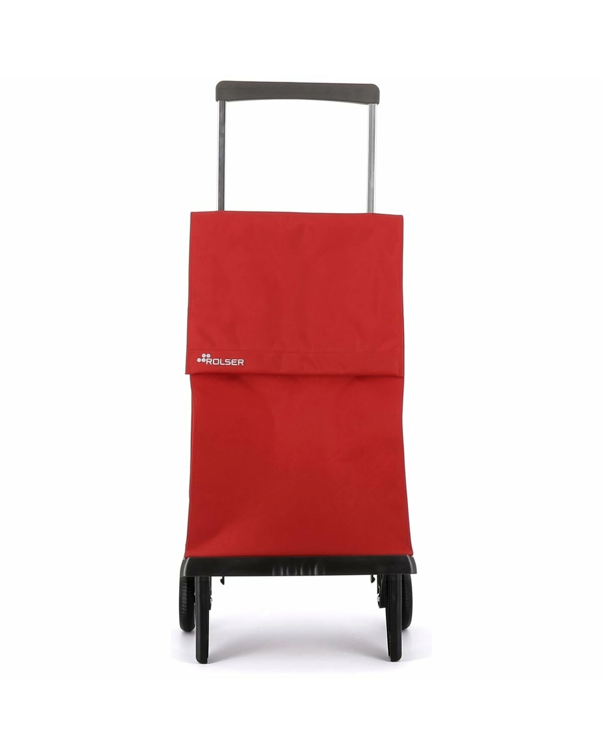4 Rolser Plegamatic MF Folding 2 Wheel Trolley Red, 4 of 5