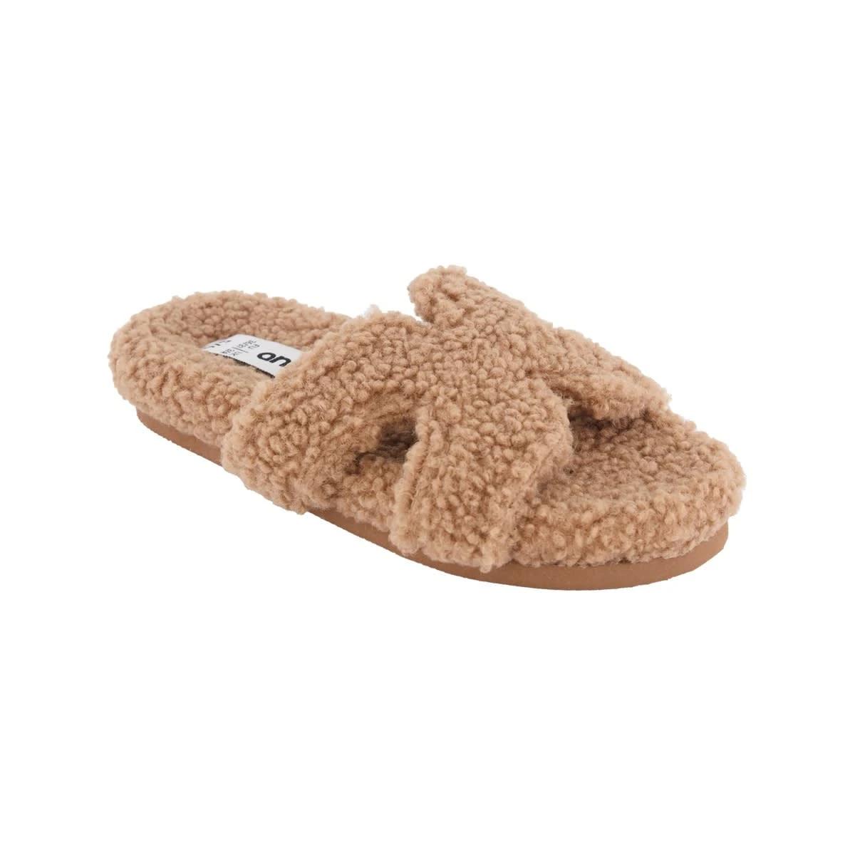 1 H Strap Boucle Slides BISCUIT BROWN, 1 of 3