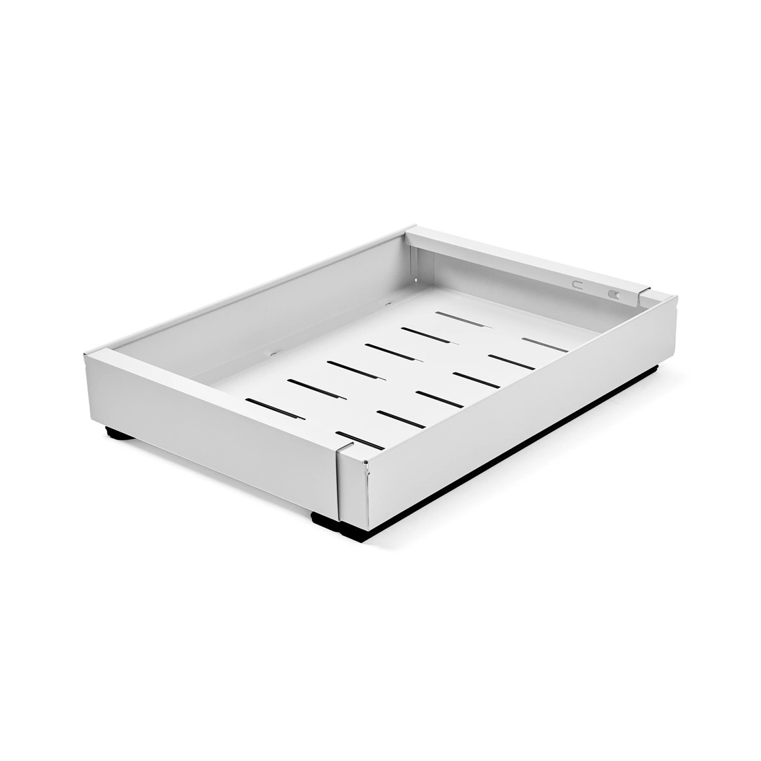 4 Expandable White Pull-Out Cabinet Drawer, 4 of 10