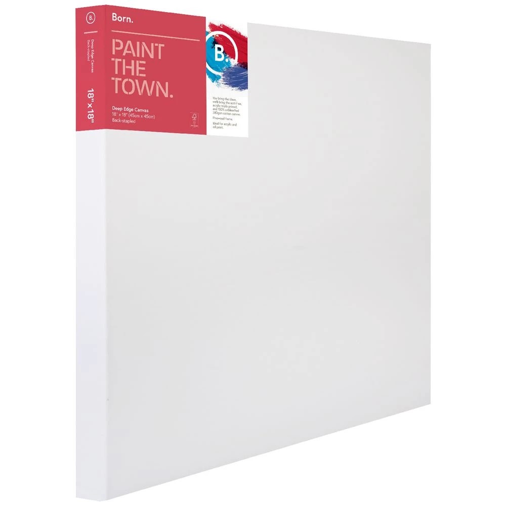 2 Born Deep Canvas 18 x 18", 2 of 5