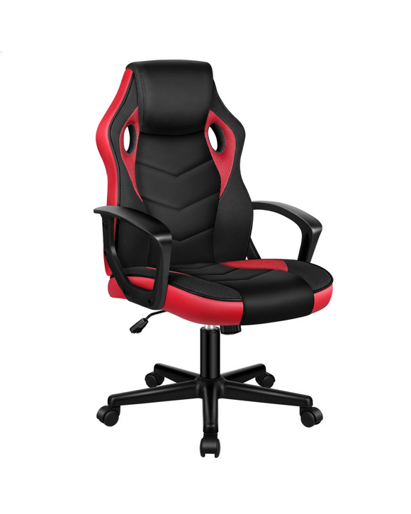 Alfordson Gaming Chair Racing Office Executive Computer Seat Work - Red