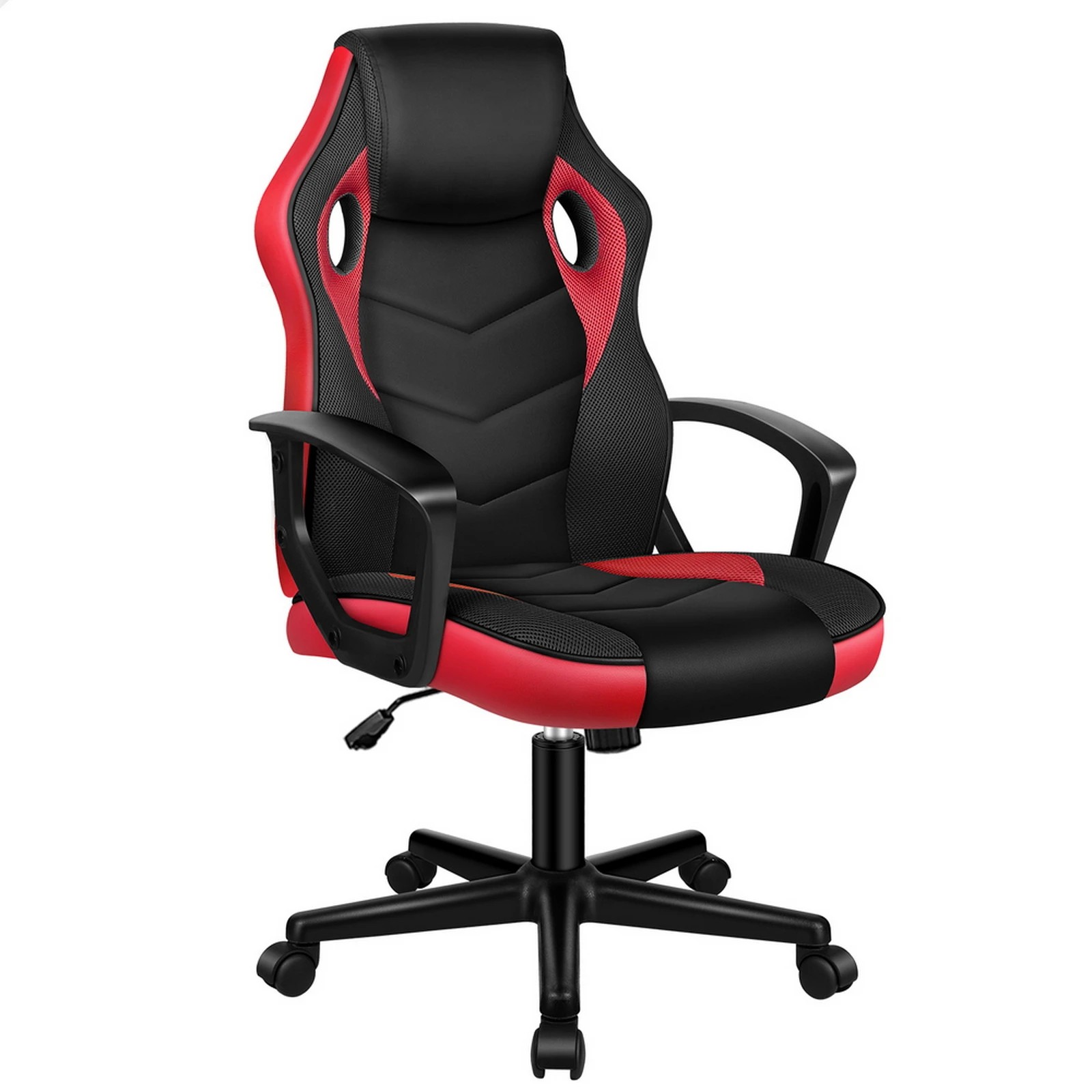 1 Alfordson Gaming Chair Racing Office Executive Computer Seat Work - Red, 1 of 9