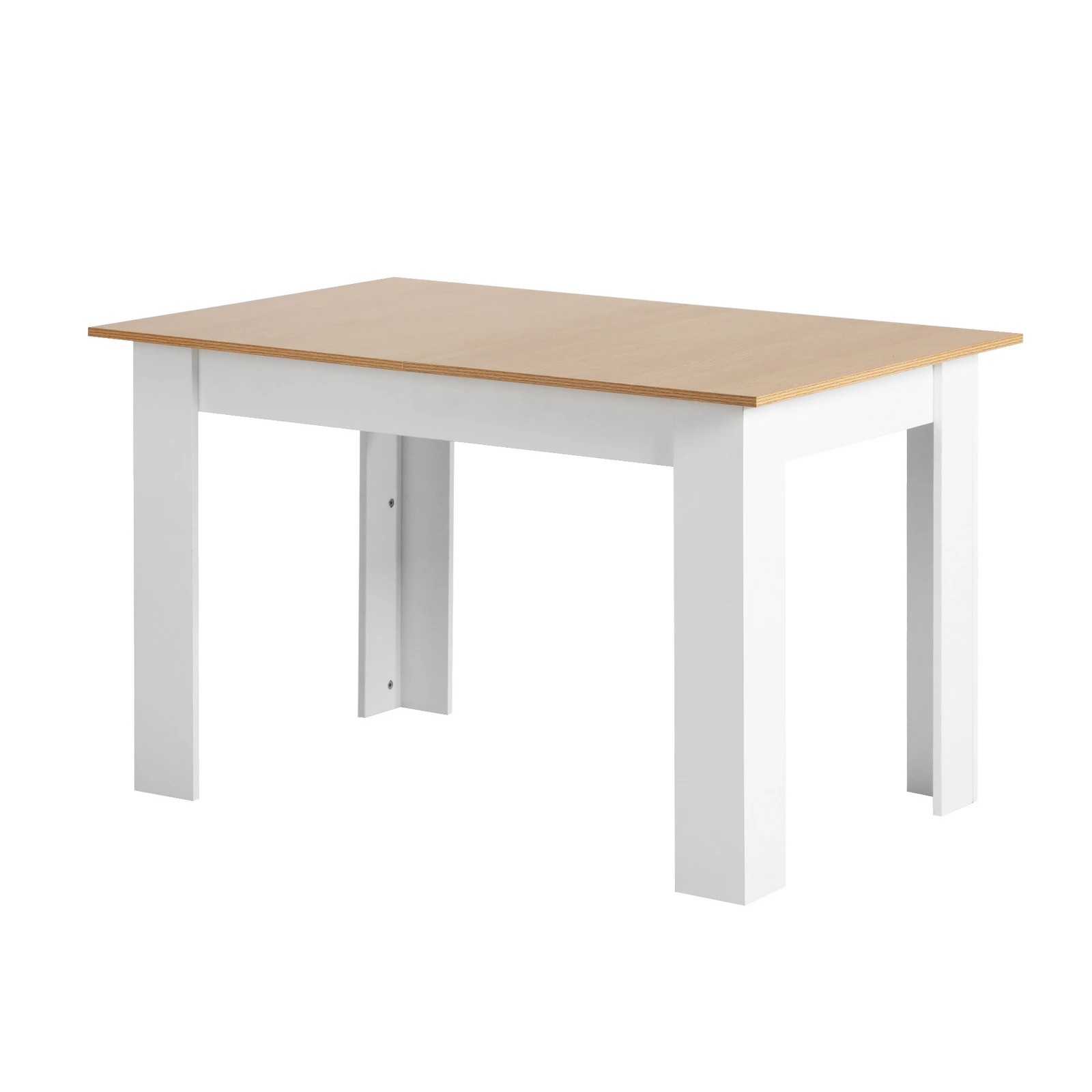 6 Oikiture 160cm Extendable Dining Table Kitchen Restaurant Cafe Table
 - Multi, 6 of 8