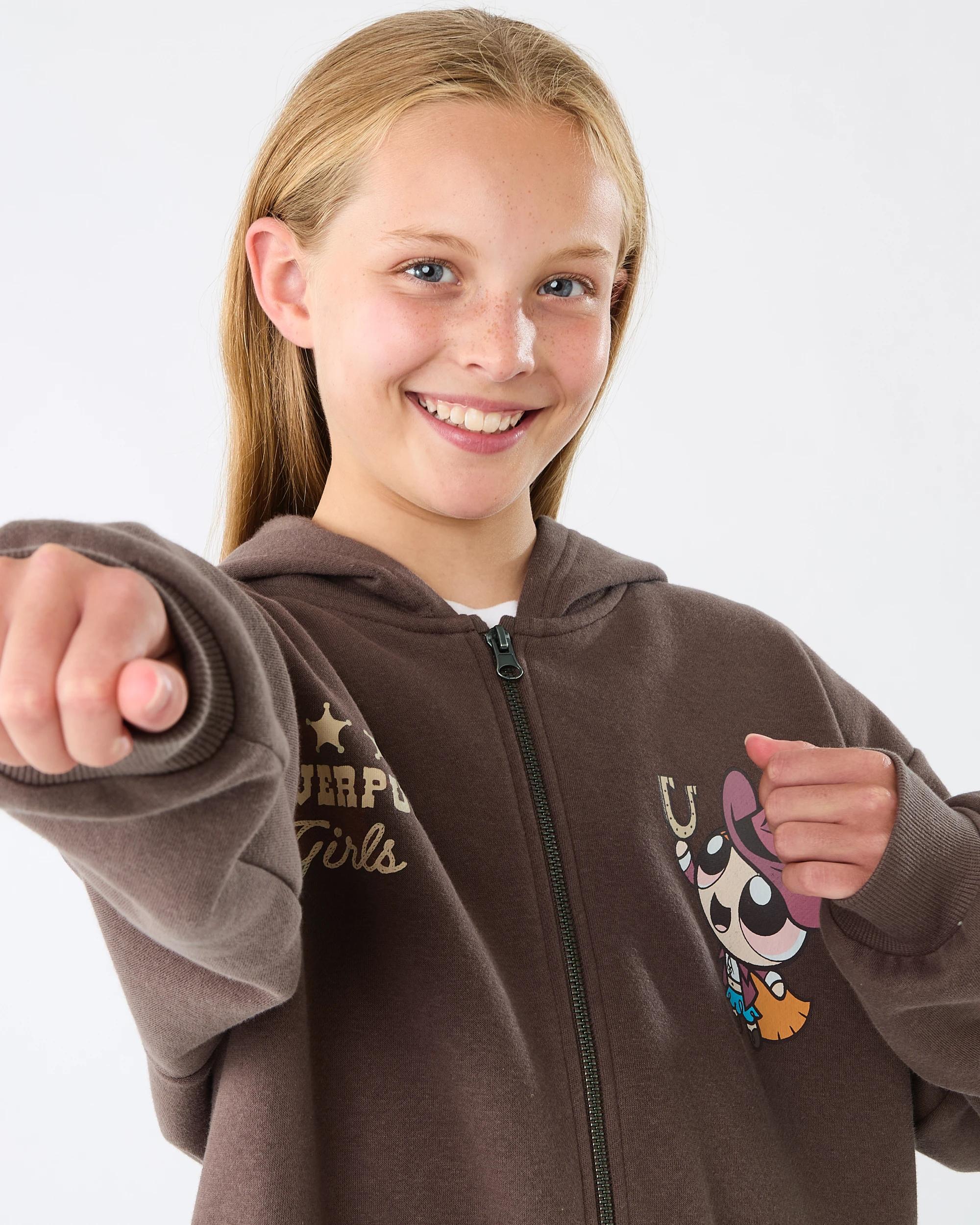 3 The Powerpuff Girls License Oversized Hoodie Powerpuff, 3 of 9