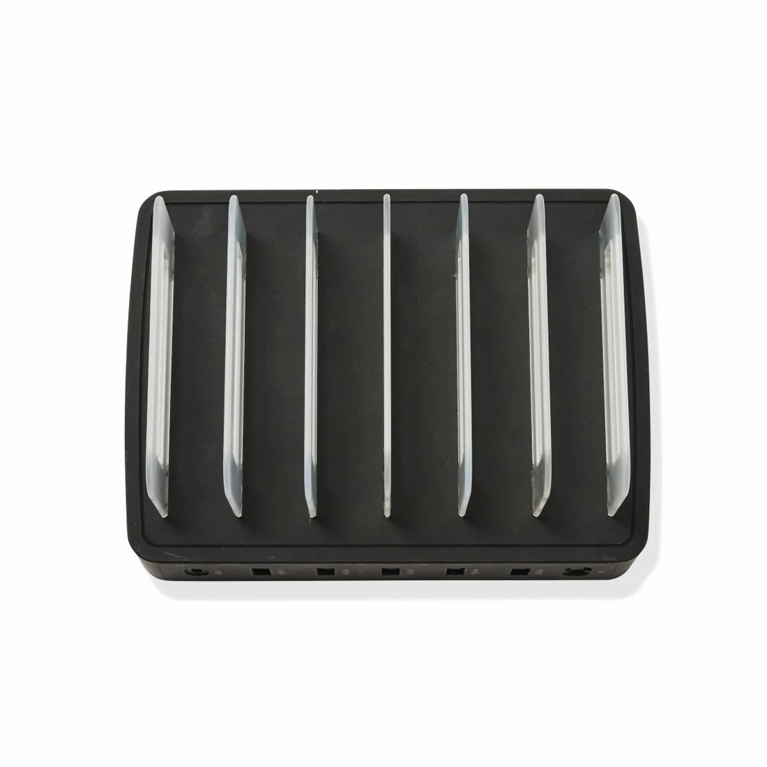 10 6 Port USB Charger Stand - Black, 10 of 10