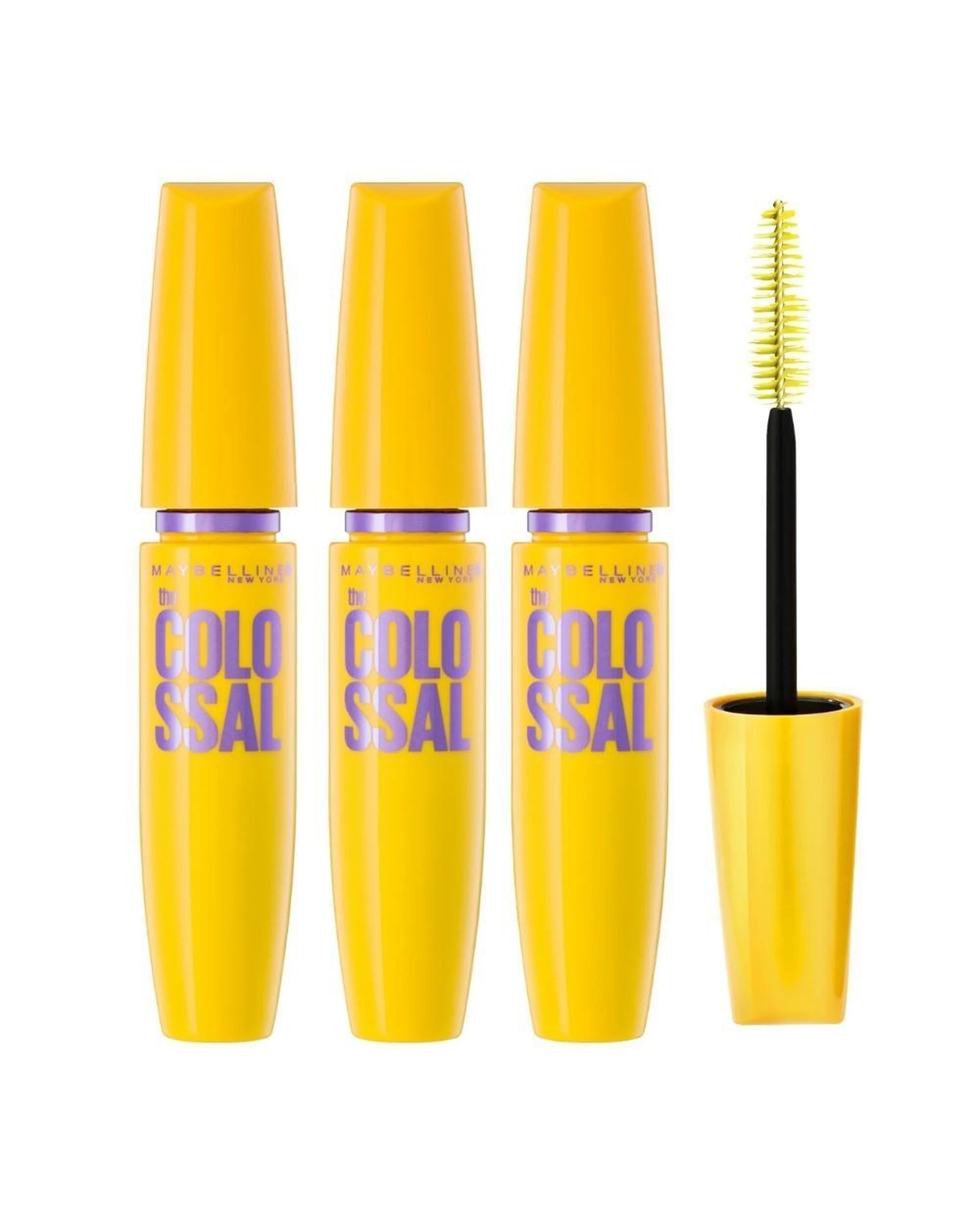 1 Maybelline 3 x The Colossal Volume Express Mascara 9.2mL - 230 Glam Black - Black, 1 of 4