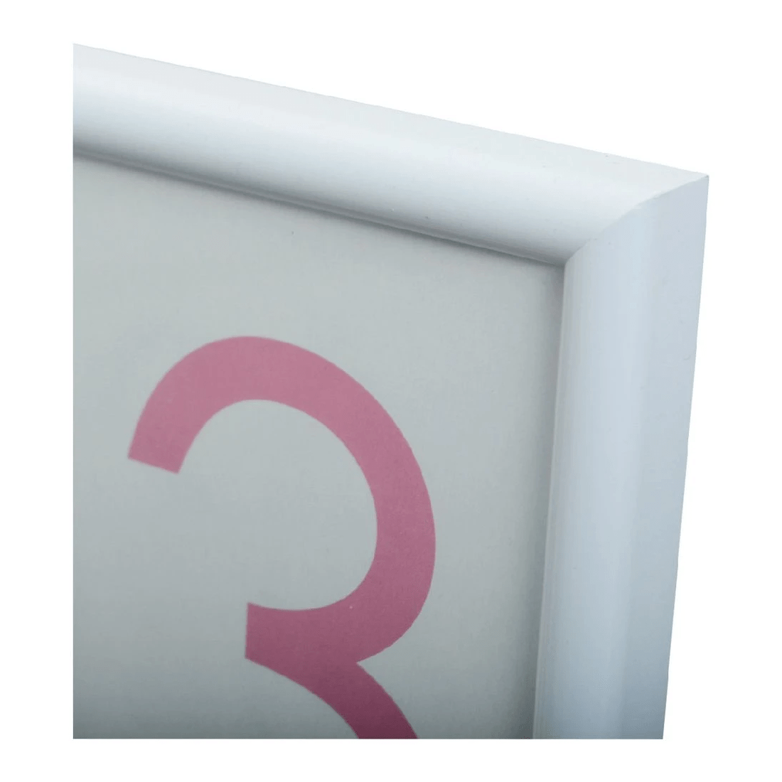 2 A3 Plastic Poster Frame White, 2 of 4