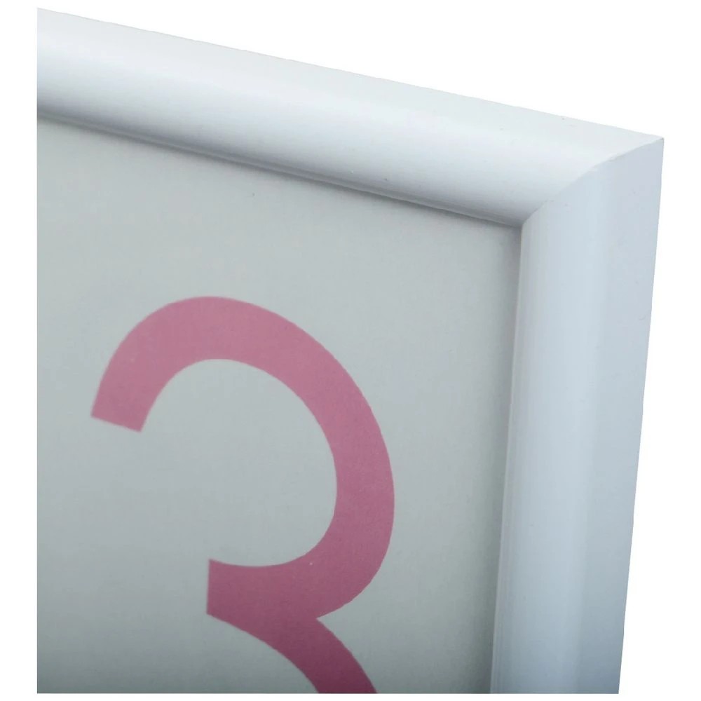 2 A3 Plastic Poster Frame White, 2 of 4