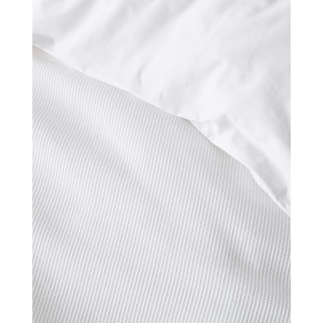 3 Target Nico Mini Waffle Australian Cotton Quilt Cover Set
 - King Bed
 - White, 3 of 3