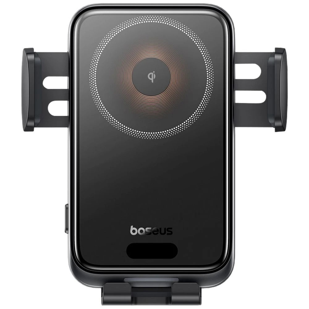 3 Baseus Wisdom Pro 15W QI Wireless Charger Car Mount Black, 3 of 8