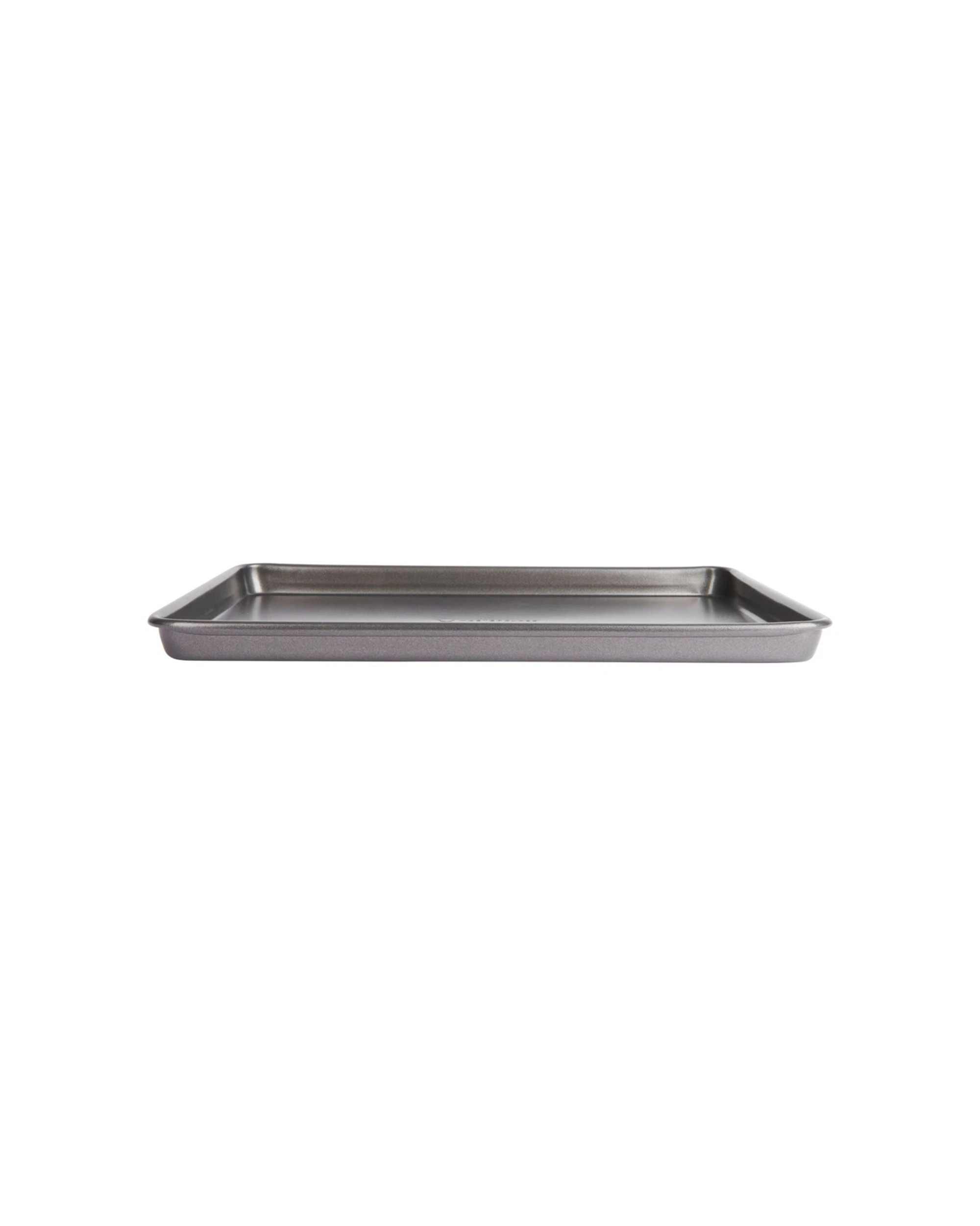 3 Mastercraft 35x25cm Heavy Base Non-stick Bake Tray Kitchen Baking Pan Black
 - Black, 3 of 6
