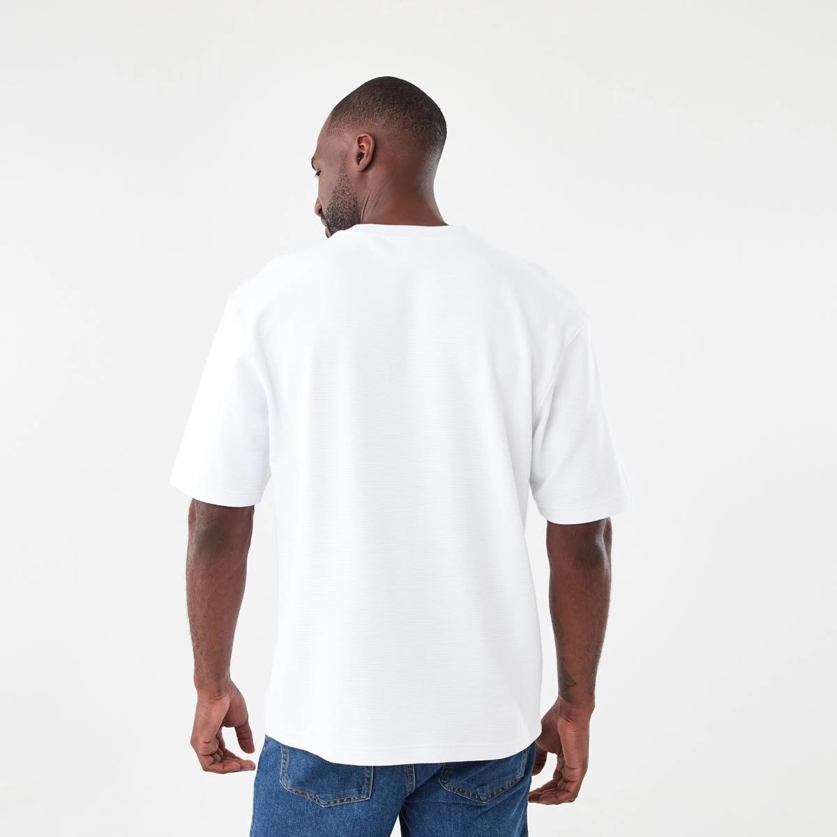 3 Oversized Ottoman T-shirt White, 3 of 5