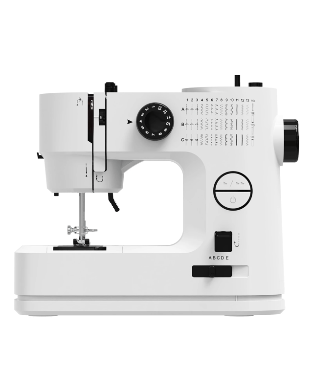 Advwin Mini Sewing Machine with 39 Built-in Stitch Pattern 42PCS Sewing Kit Doul-Thread 2 Speed Auto Rewind - W