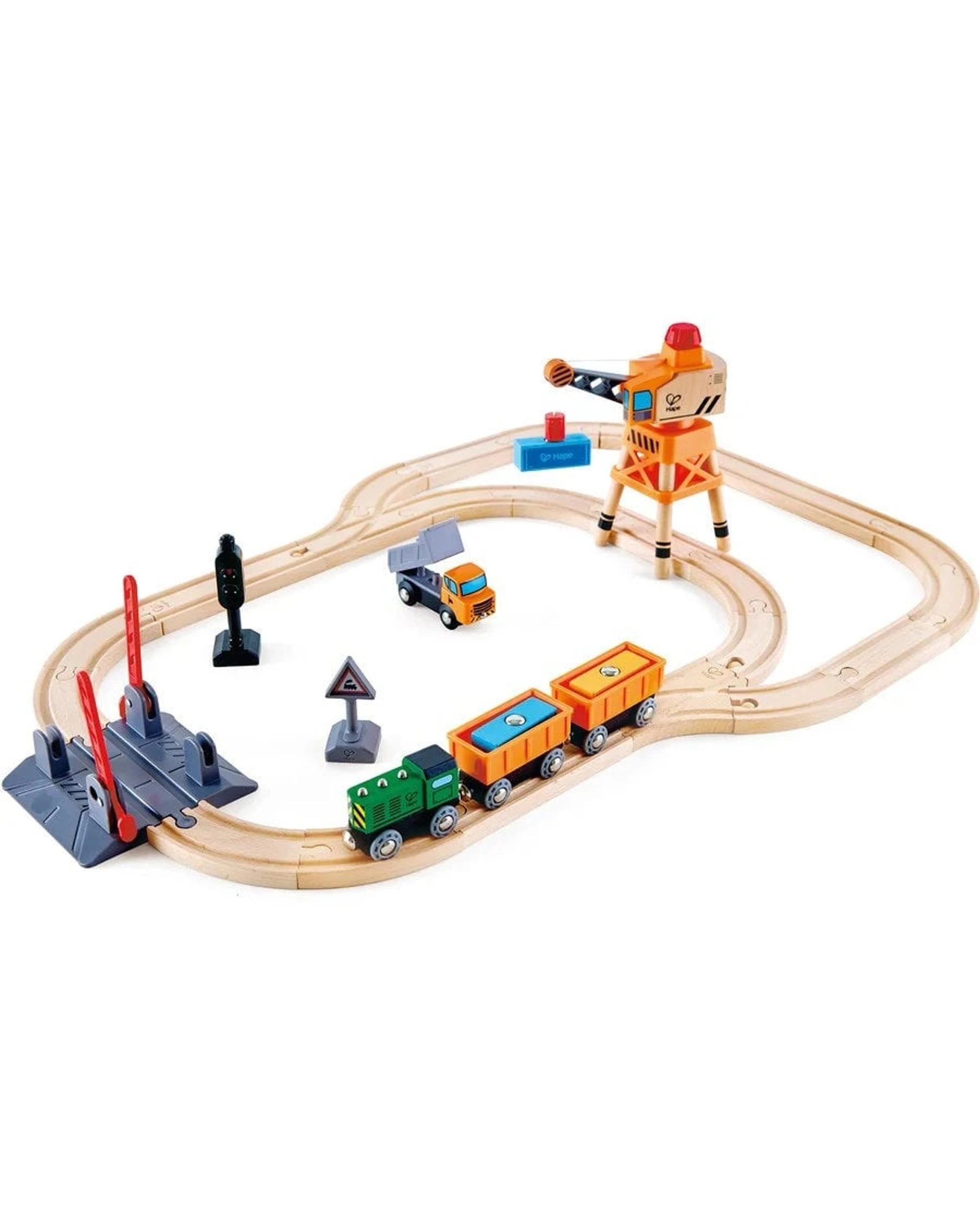 2 Hape Crossing and Crane Set, 2 of 4