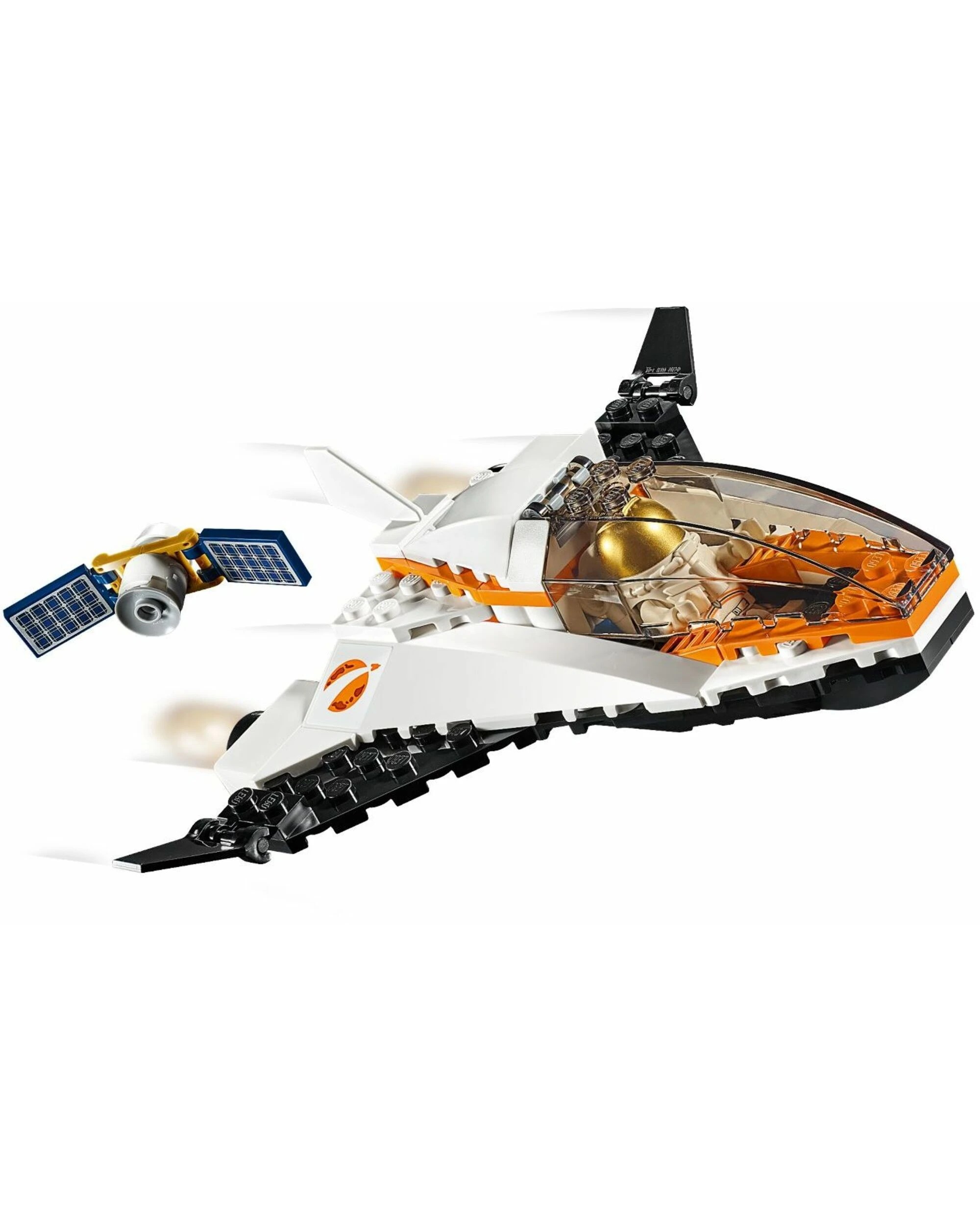 3 LEGO 60224 Satellite Service Mission Space Shuttle Toy, 3 of 4