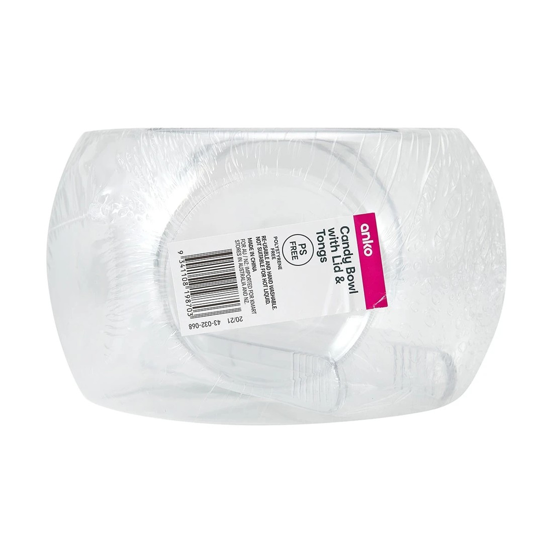 8 Candy Bowl with Lid & Tongs, 8 of 8